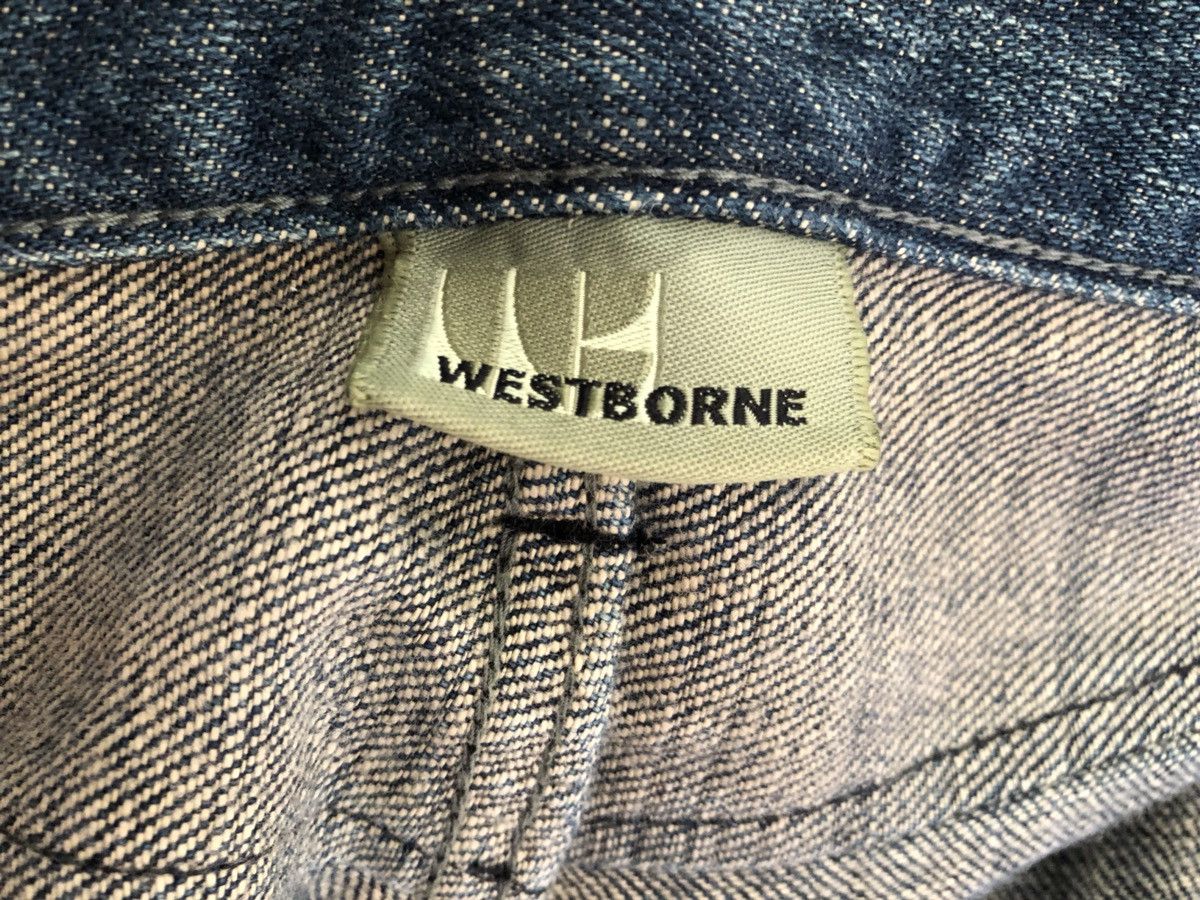 Vintage Japanese Made WESTBORNE Weird Design Denim Jeans Size US 34 / EU 50 - 12 Thumbnail