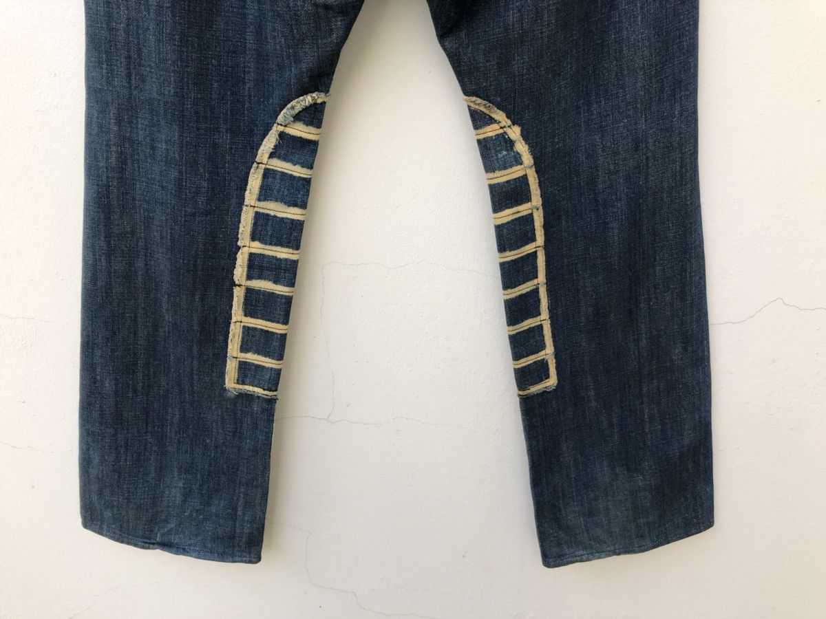 Vintage Japanese Made WESTBORNE Weird Design Denim Jeans Size US 34 / EU 50 - 11 Thumbnail