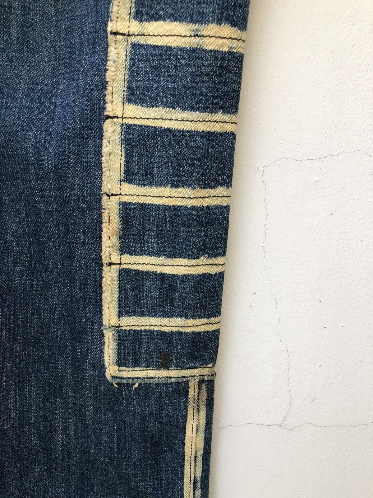 Vintage Japanese Made WESTBORNE Weird Design Denim Jeans Size US 34 / EU 50 - 6 Thumbnail