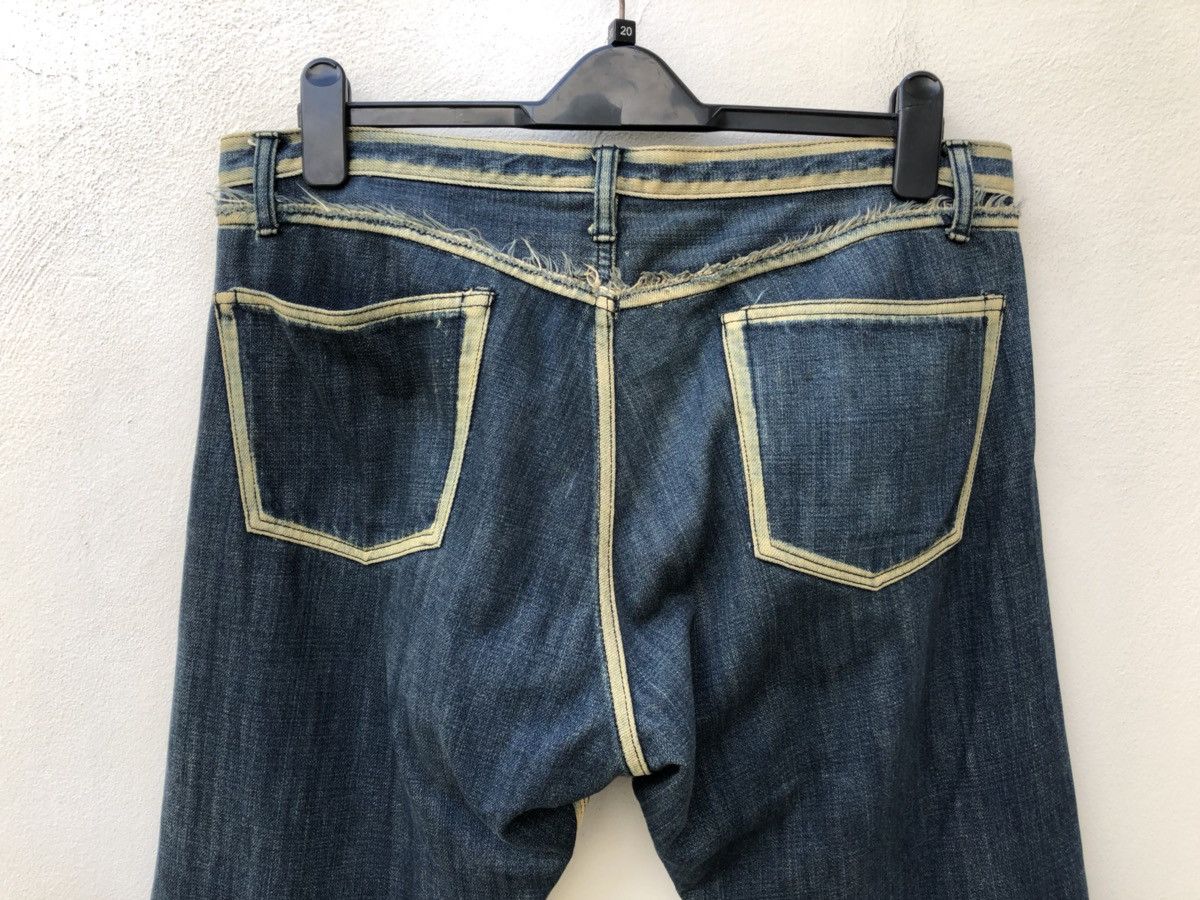 Vintage Japanese Made WESTBORNE Weird Design Denim Jeans Size US 34 / EU 50 - 10 Thumbnail