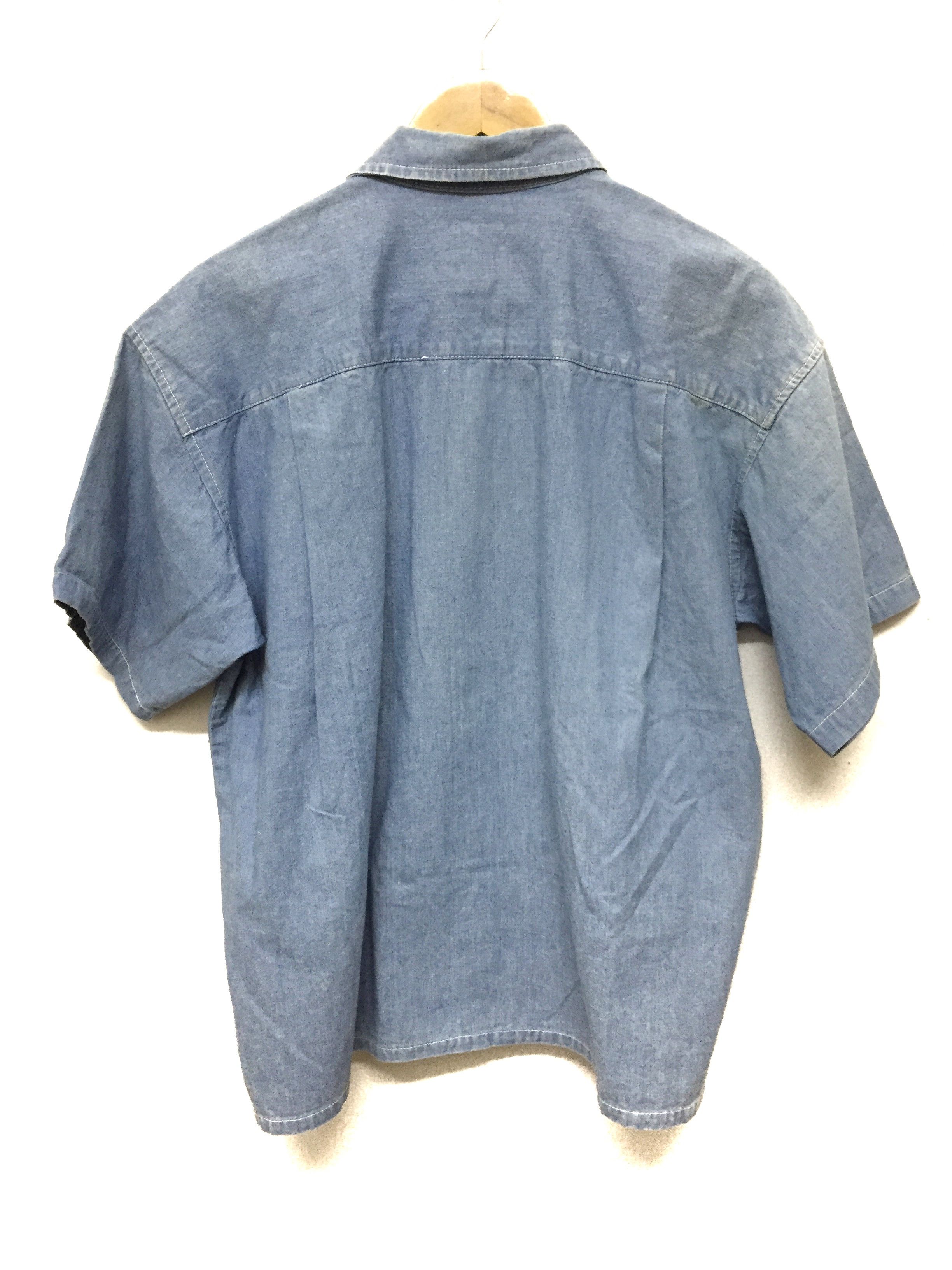 Hysteric Glamour 80's fairy tale chain embroidered denim shirt Size US L / EU 52-54 / 3 - 9 Thumbnail