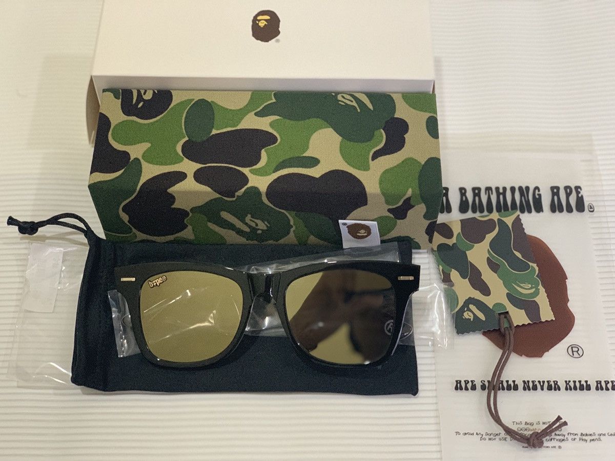 Bape (BAPE) A Bathing Ape Sunglasses 6 M Camo | Grailed