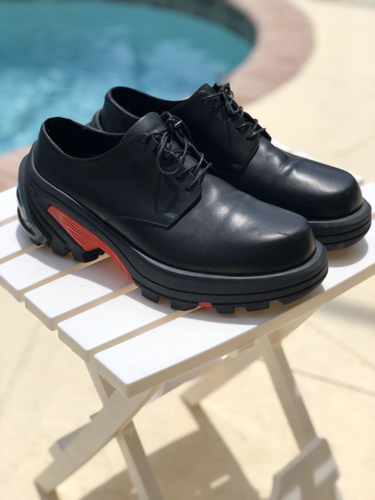 Alyx Alyx derby shoes with removable vibram sole | Grailed