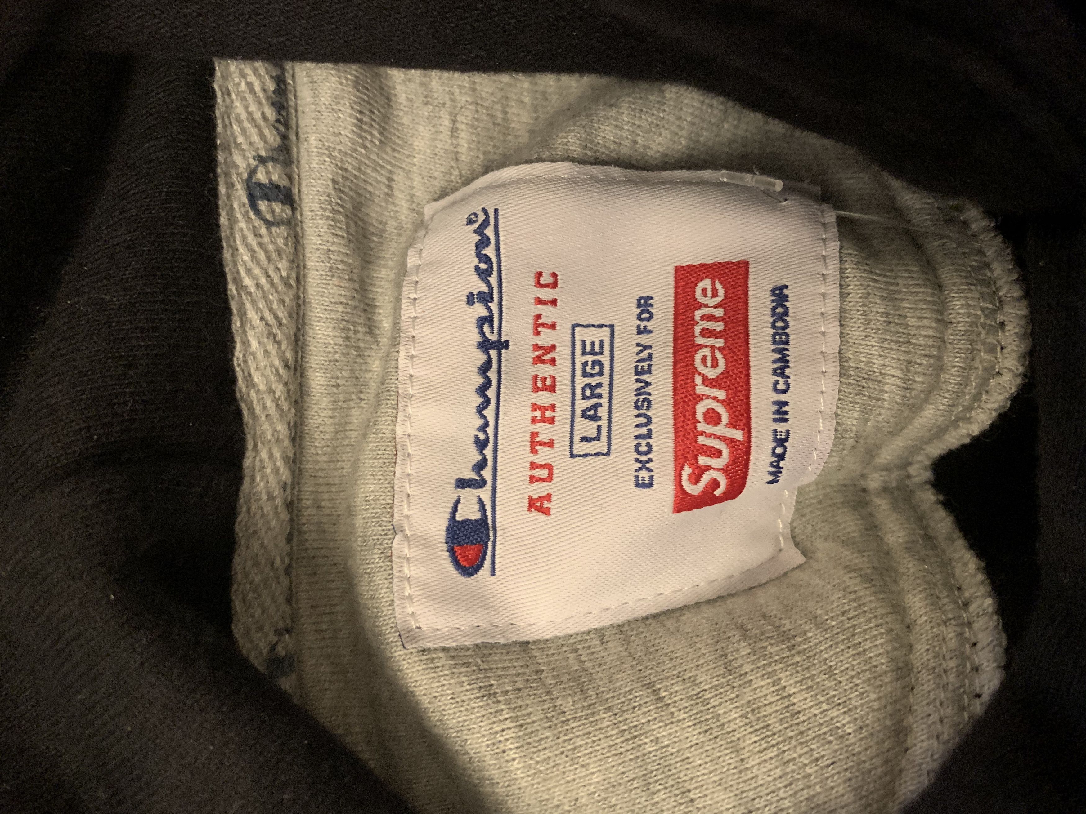 Champion sweater tag 2019 best sale