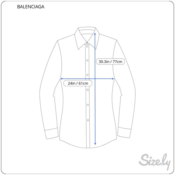 Balenciaga ⚡️QUICK SALE⚡️2018 Balenciaga Demna Black Oversized Shirt ...
