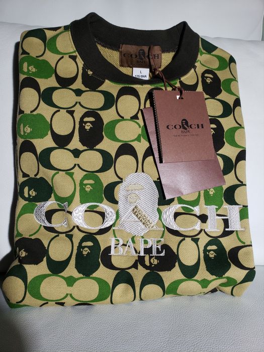 Bape coach online sweater