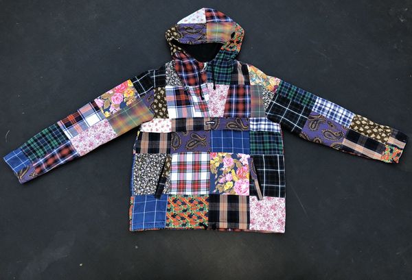 Supreme patchwork hot sale jacket multi