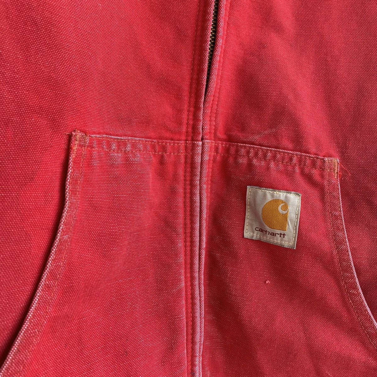 Carhartt Carhartt Hooded Zip Red Jacket Size US M / EU 48-50 / 2 - 3 Thumbnail