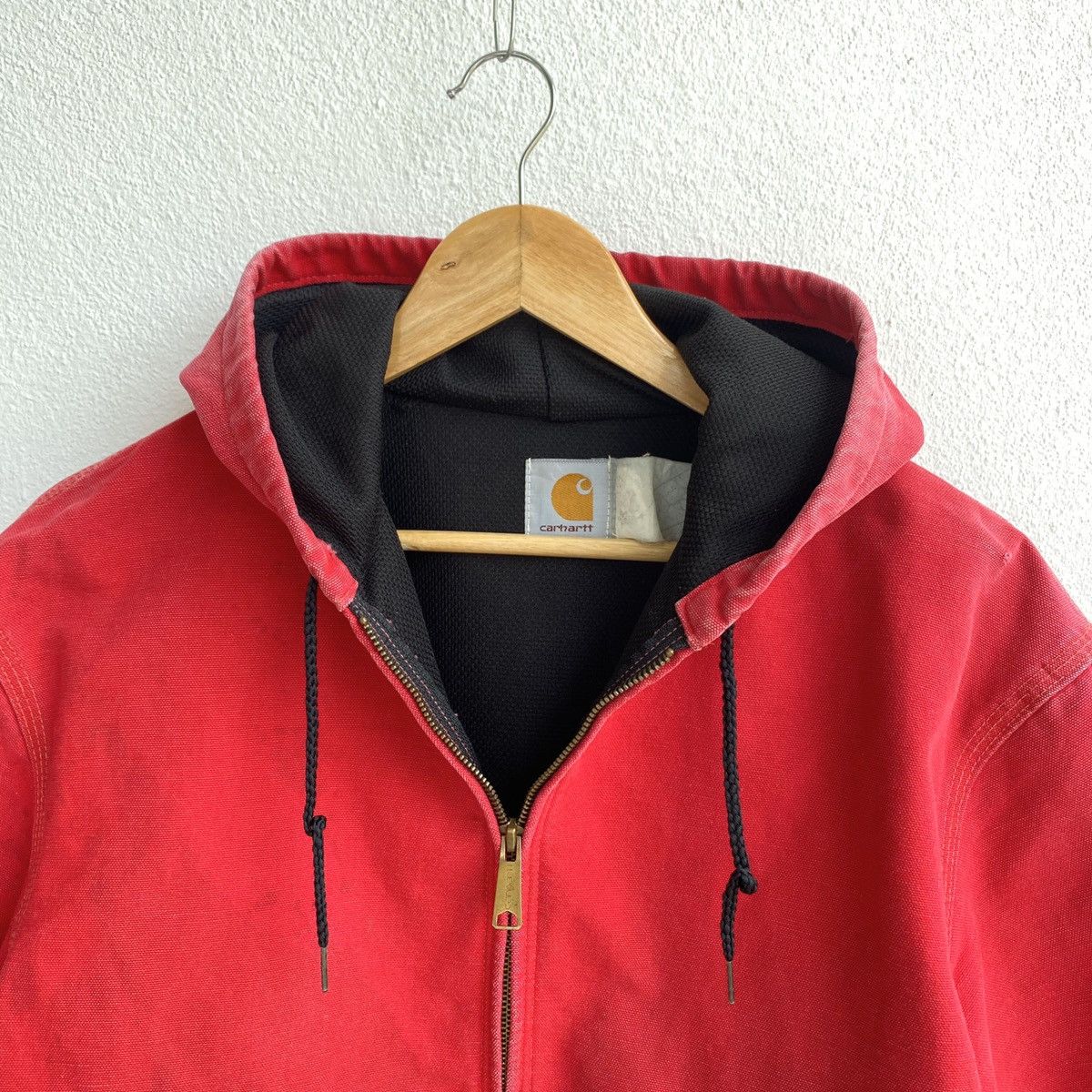 Carhartt Carhartt Hooded Zip Red Jacket Size US M / EU 48-50 / 2 - 2 Preview