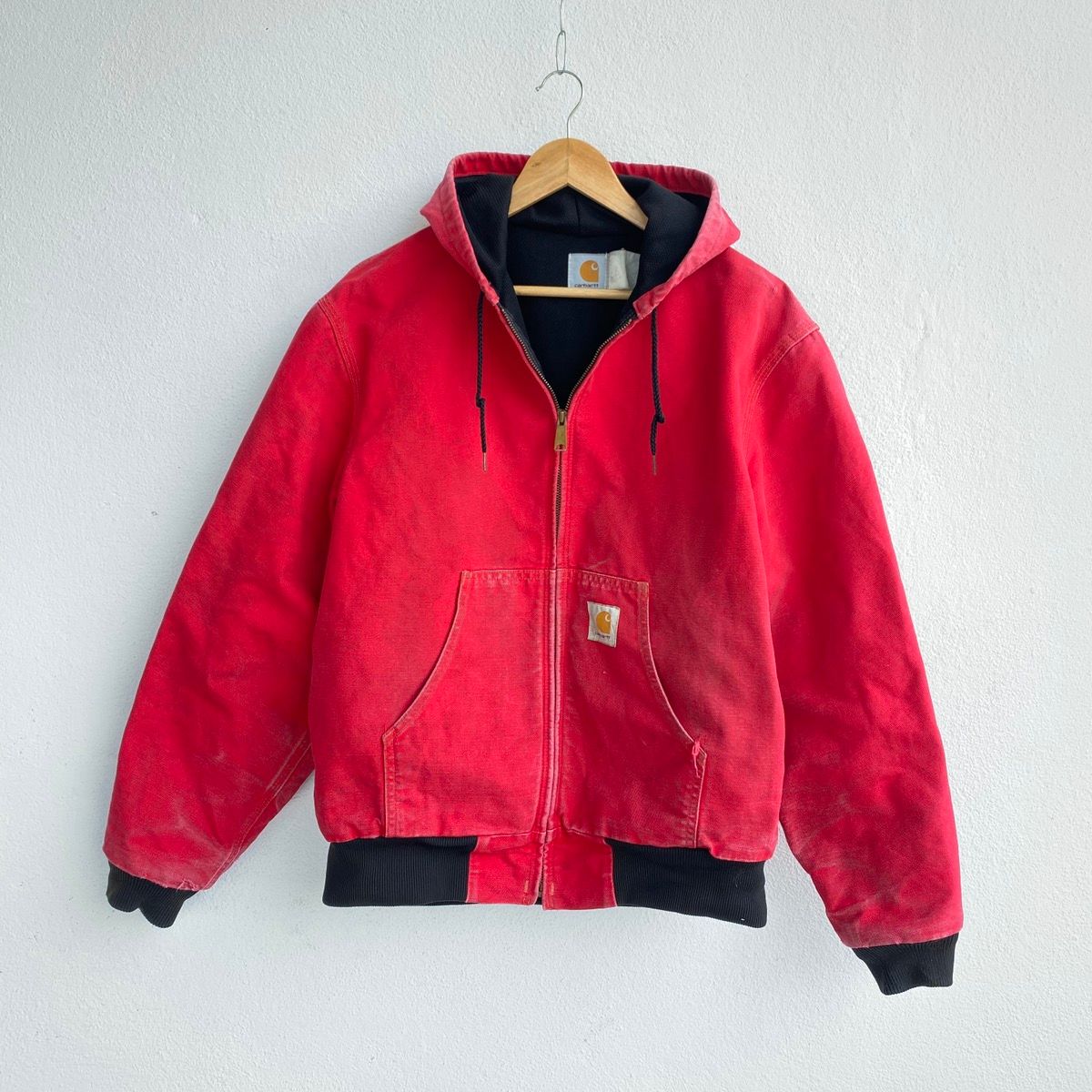 Carhartt Carhartt Hooded Zip Red Jacket Size US M / EU 48-50 / 2 - 1 Preview