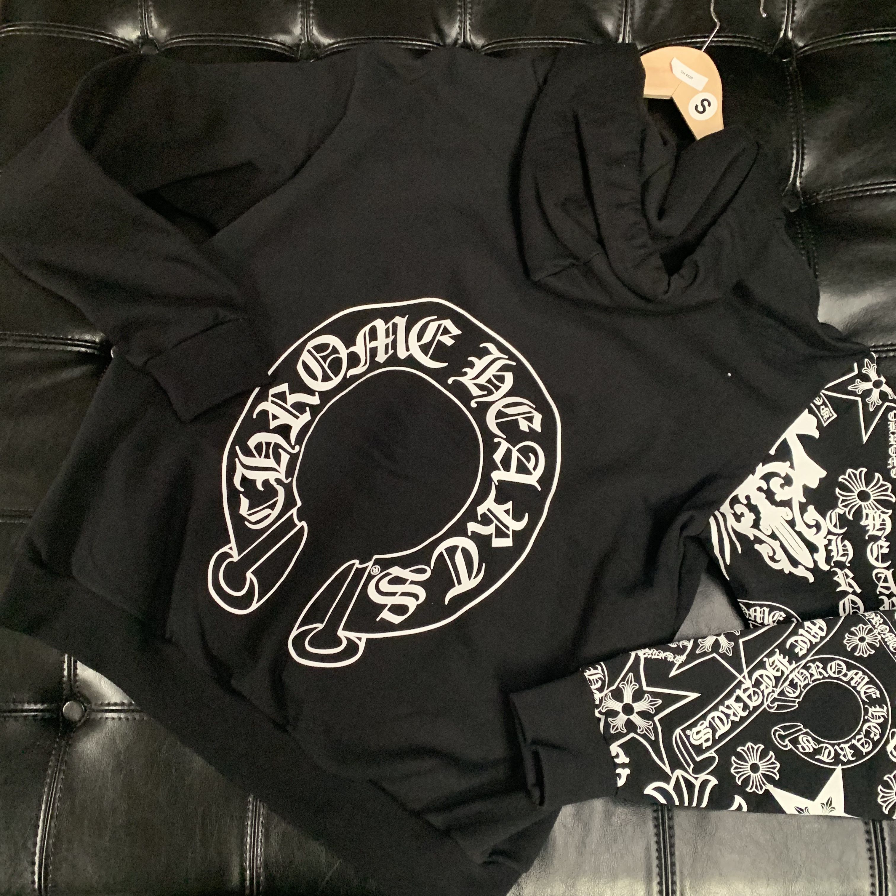 Chrome Hearts Chrome hearts Sleeve Print Hoodie Black NWT Size US S / EU 44-46 / 1 - 2 Preview