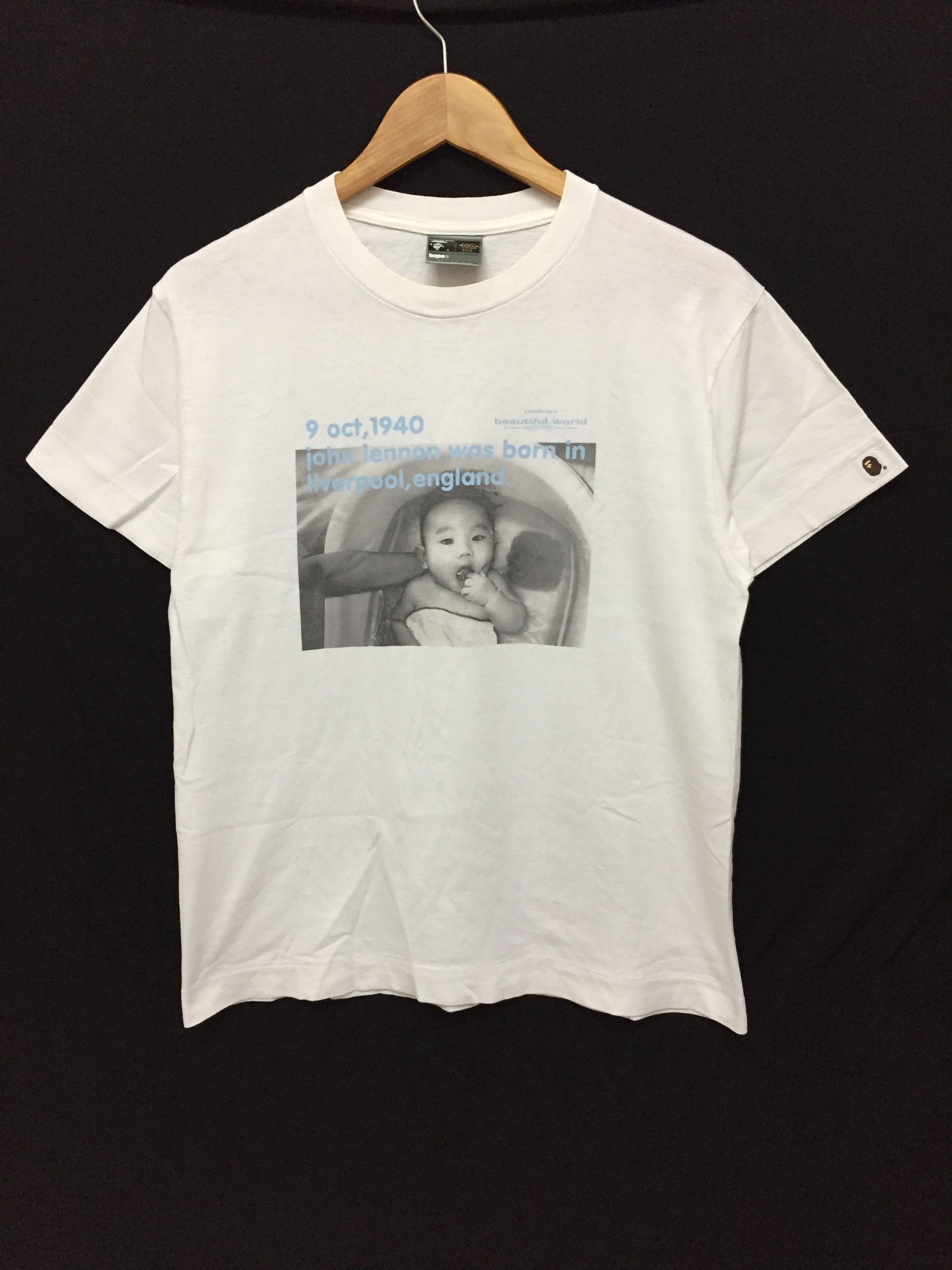 Bape John Lennon Tee (1999) Size US M / EU 48-50 / 2 - 1 Thumbnail