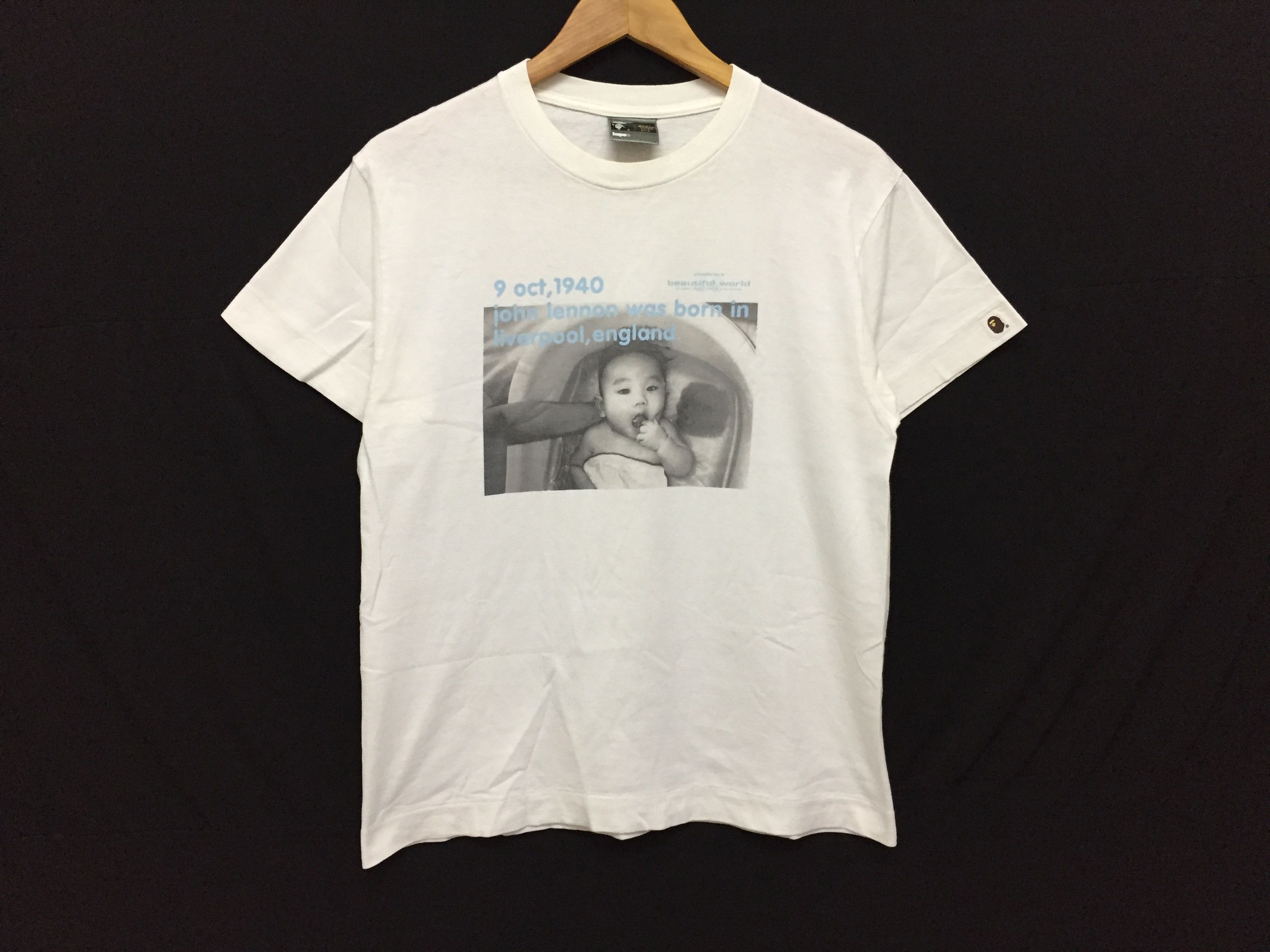 Bape John Lennon Tee (1999) Size US M / EU 48-50 / 2 - 2 Thumbnail