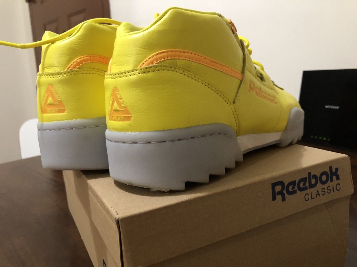 Palace REEBOK OG WORKOUT RIPPLE YELLOW Grailed