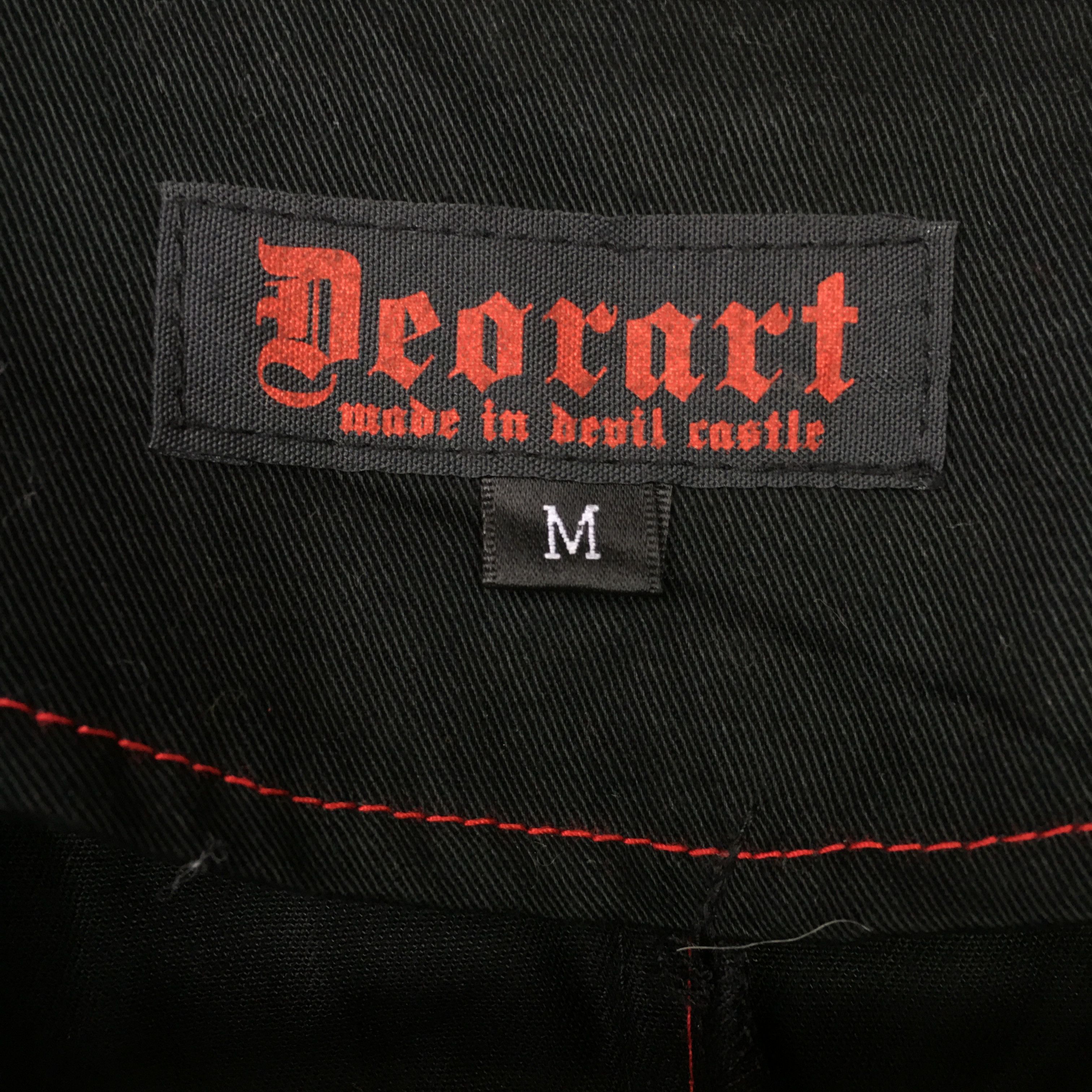 14th Addiction × If Six Was Nine × Japanese Brand DEORART Bondage Punk Long Vest Jacket Shirt Designer Size US M / EU 48-50 / 2 - 4 Thumbnail