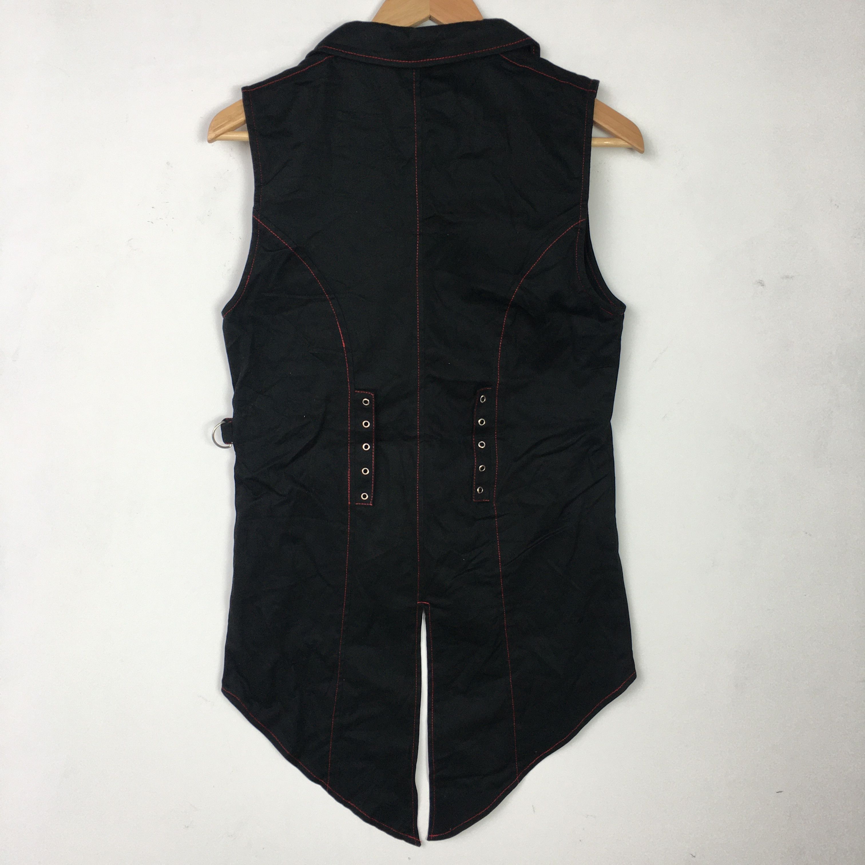 14th Addiction × If Six Was Nine × Japanese Brand DEORART Bondage Punk Long Vest Jacket Shirt Designer Size US M / EU 48-50 / 2 - 5 Thumbnail