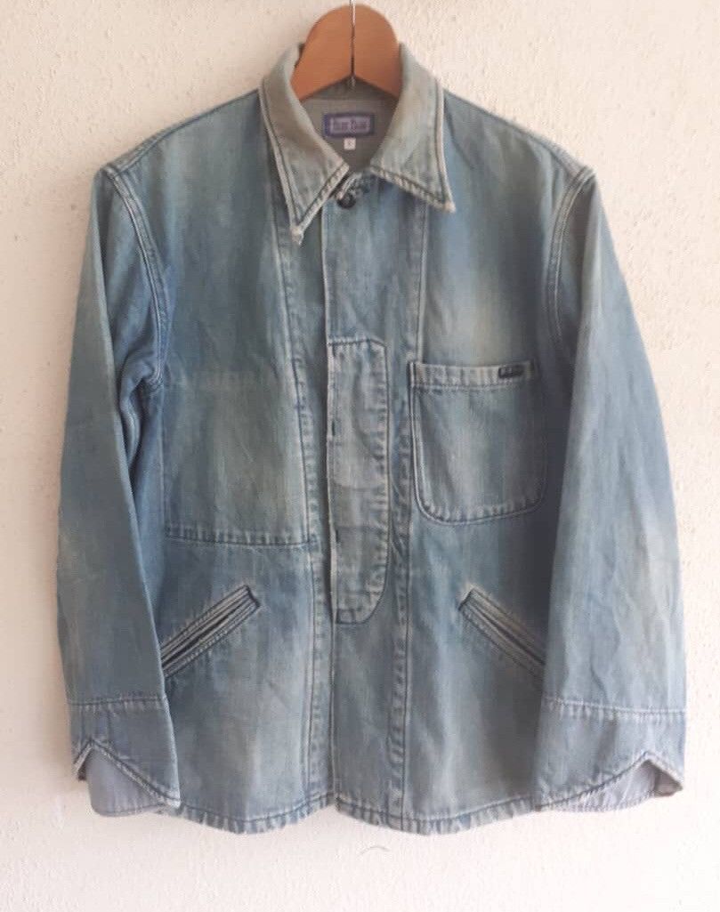 Vintage blue blue japan denim worwear jacket
