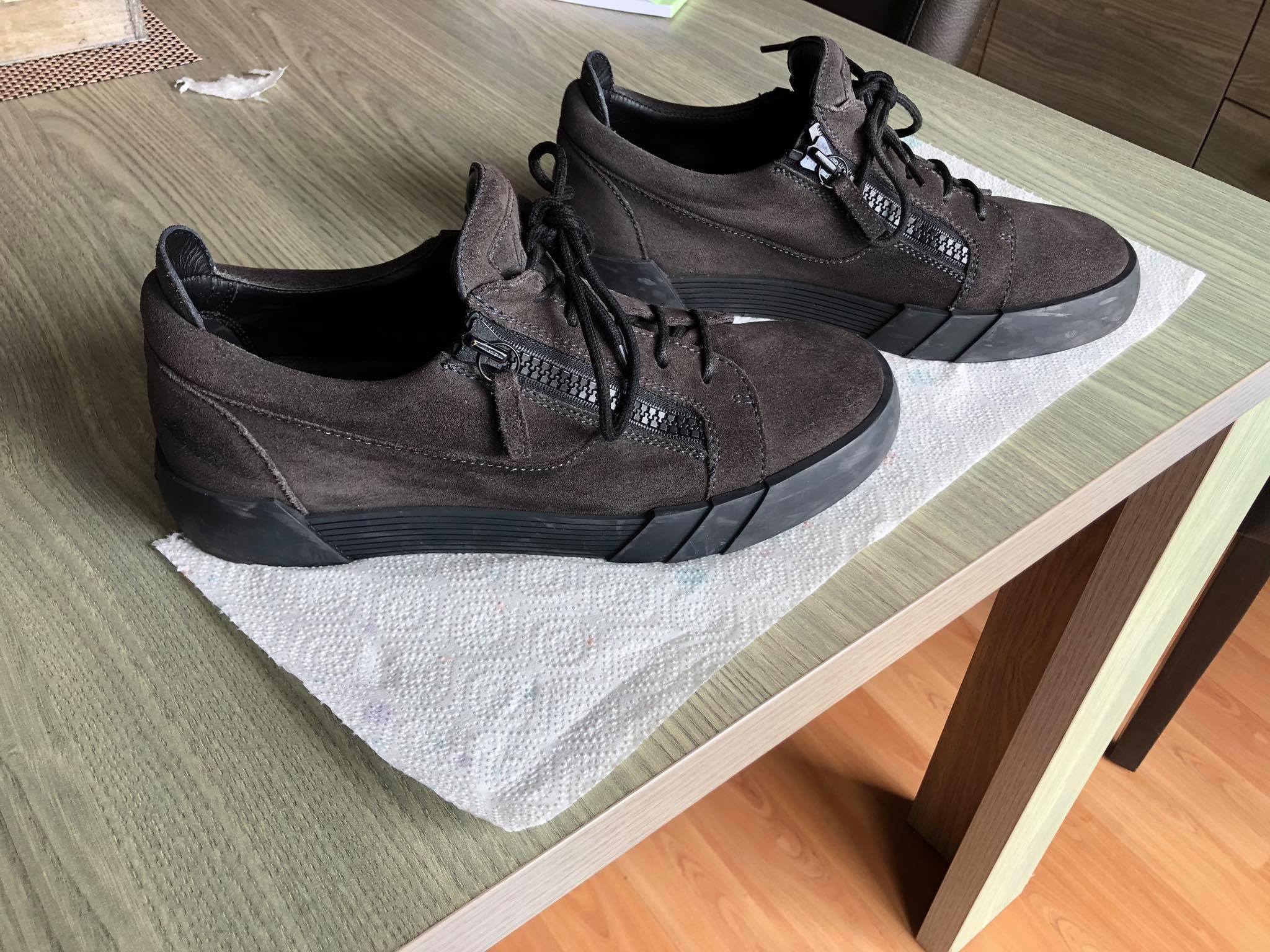 Giuseppe Zanotti Giuseppe Zanotti shark low matt grey Size US 9 / EU 42 - 7 Thumbnail