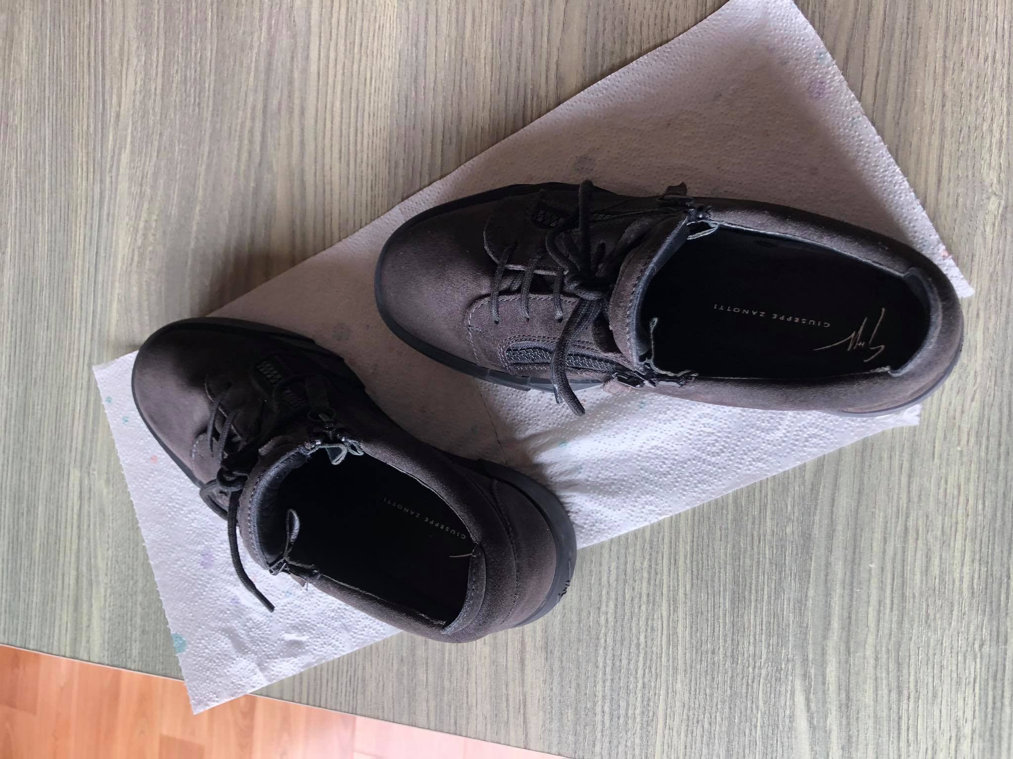 Giuseppe Zanotti Giuseppe Zanotti shark low matt grey Size US 9 / EU 42 - 3 Thumbnail