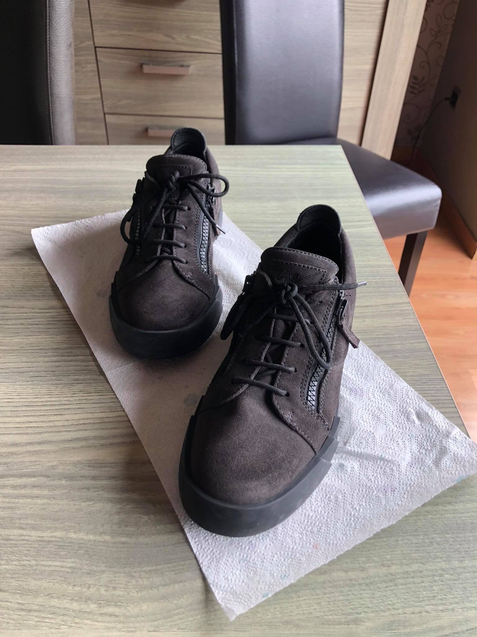 Giuseppe Zanotti Giuseppe Zanotti shark low matt grey Size US 9 / EU 42 - 4 Thumbnail