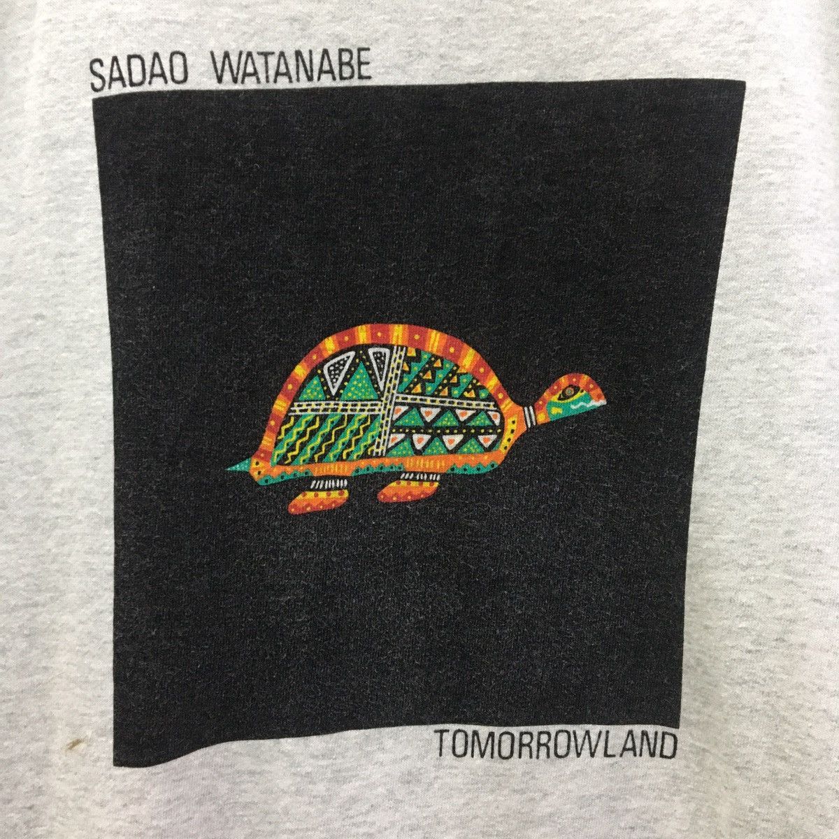 Vintage Vintage 90s Blue Work By Tomorrowland Sadao Watanabe T-shirt Size US M / EU 48-50 / 2 - 4 Thumbnail