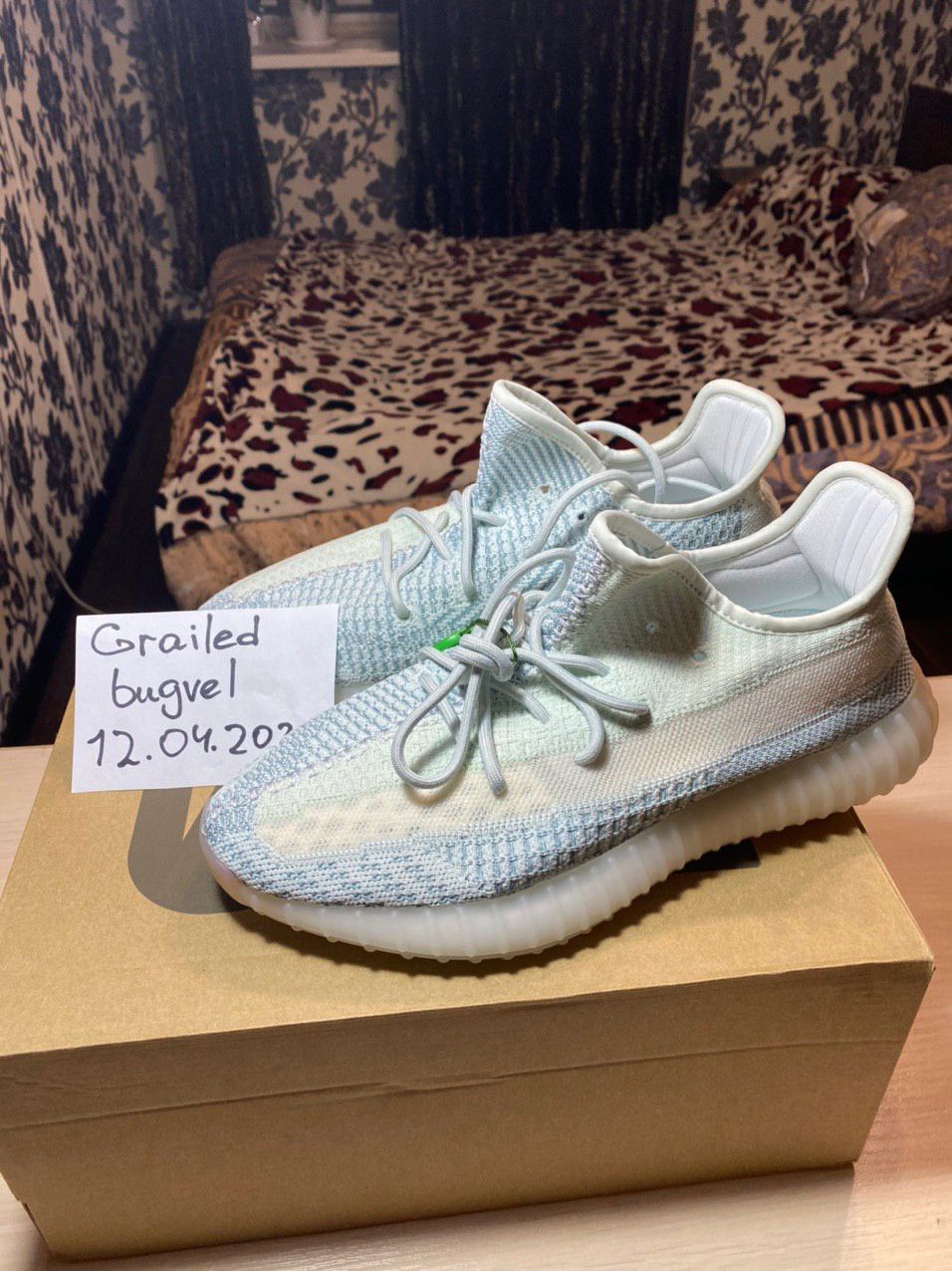 Adidas AdidasYeezy Boost 350 V2 Infant Cloud White Non Reflective Grailed