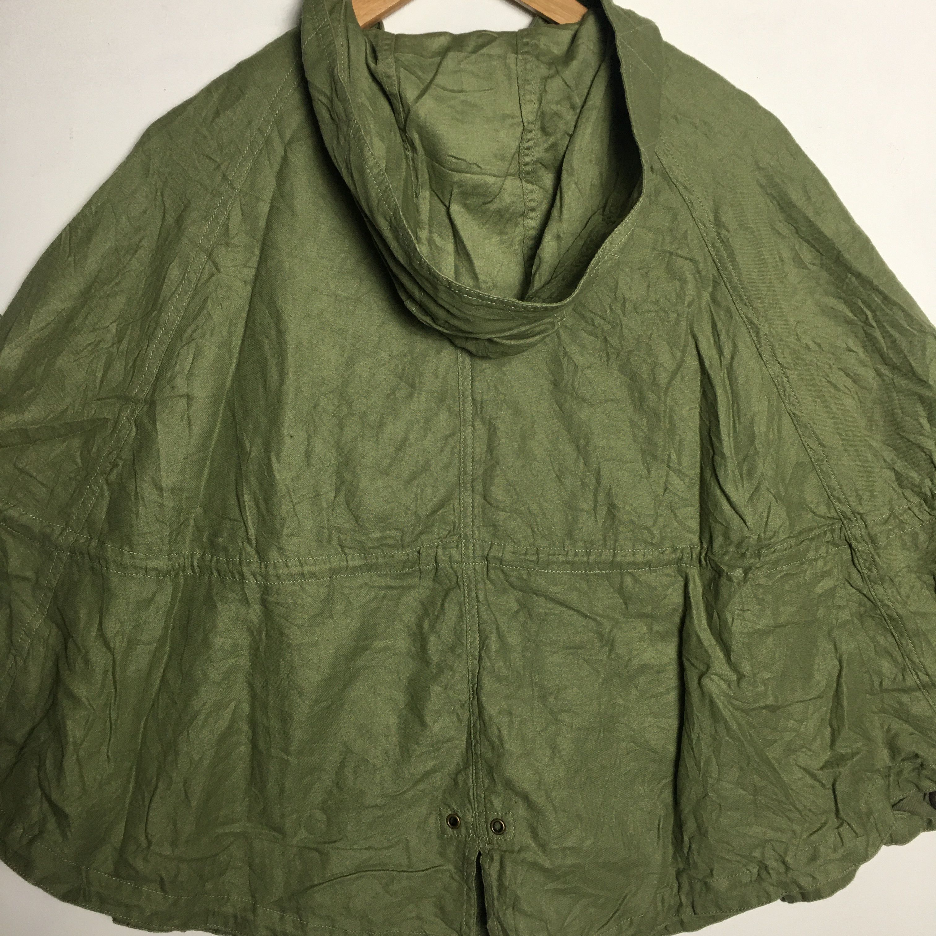 Other BLUE Japan Poncho Capes Jacket Shirt Designer Size US M / EU 48-50 / 2 - 5 Thumbnail