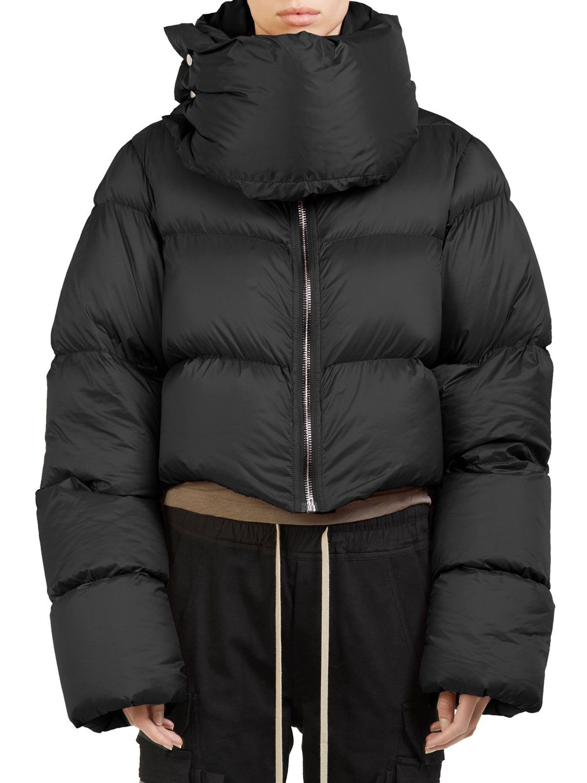 Rick Owens RICK OWENS A/W 18 SISYPHUS CROPPED DOWN PUFFER JACKET
