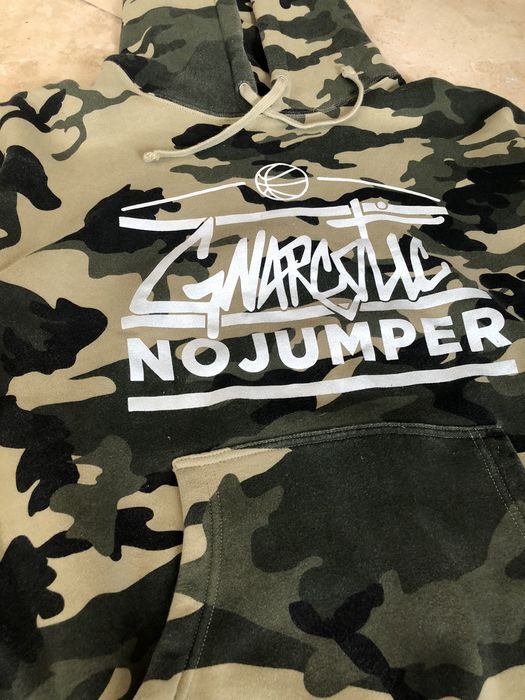 Gnarcotic shop camo hoodie