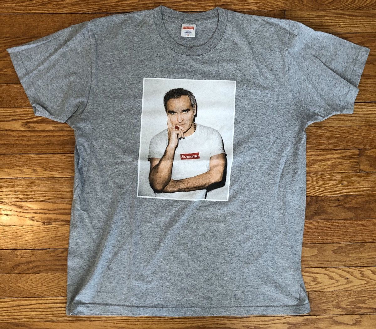 Supreme Morrissey Photo Tee Short Sleeve T Shirts