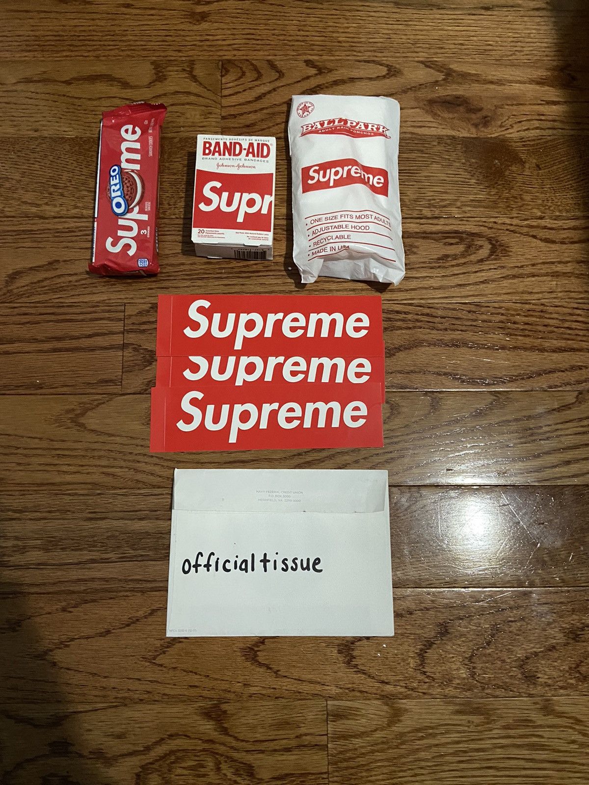 Supreme Supreme Poncho & Oreo Bundle + Bandaid | Grailed