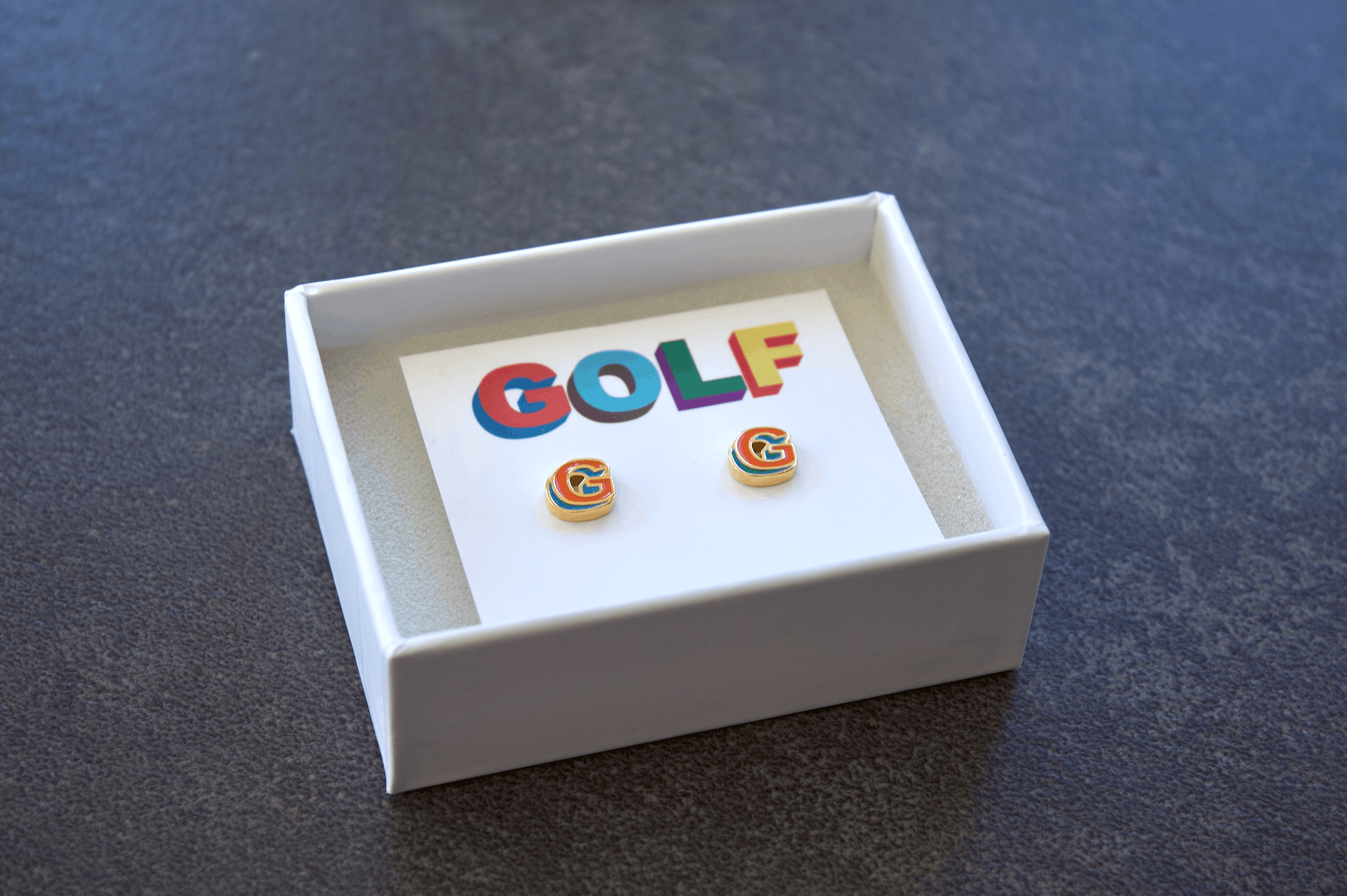 アクセサリー 3D G EARRINGS by GOLF WANG 3D G EARRINGS by GOLF WANG | Parallel