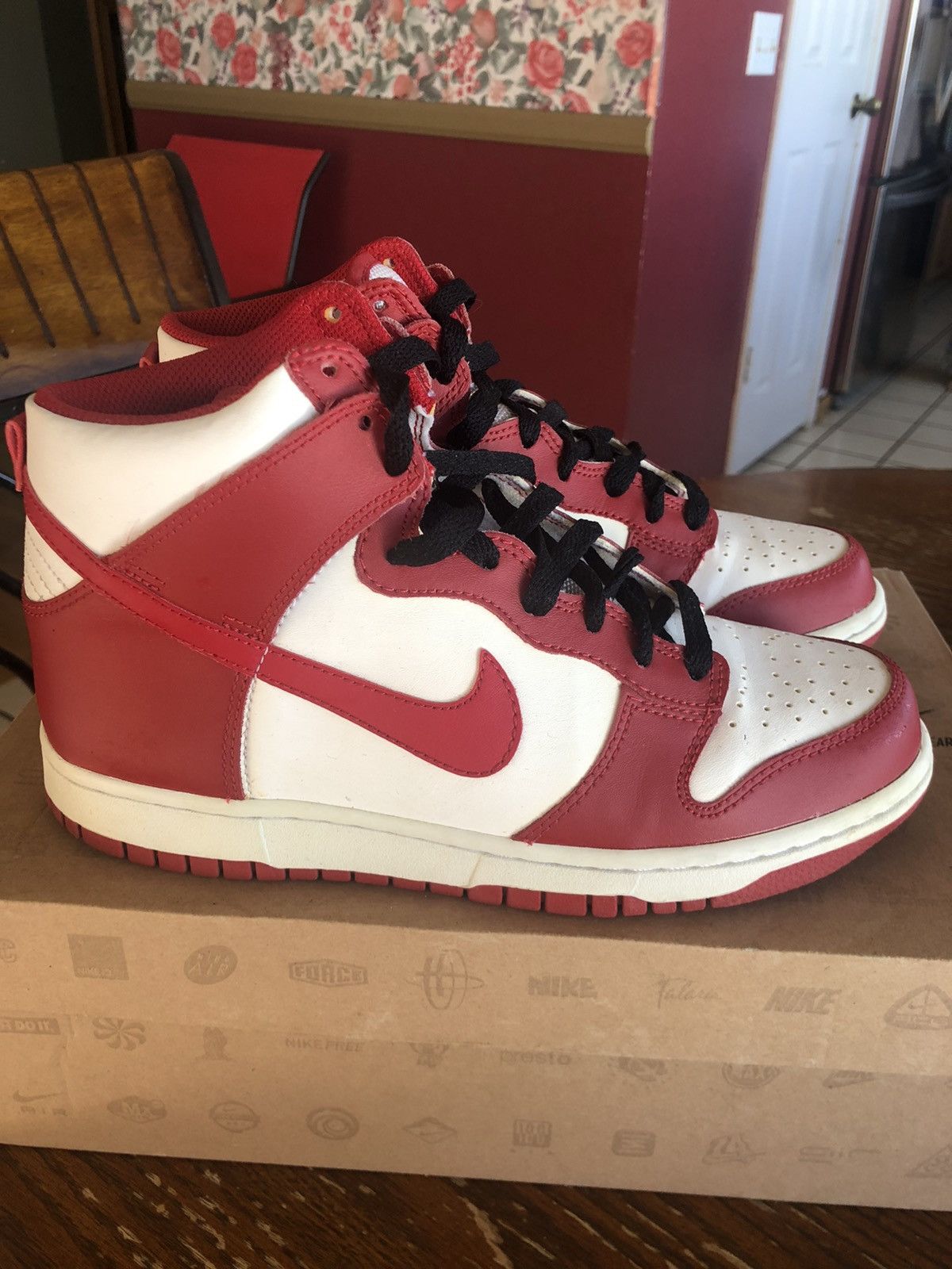 Nike × Vintage Vintage Nike Dunk High Size US 7 / EU 40 - 1 Thumbnail