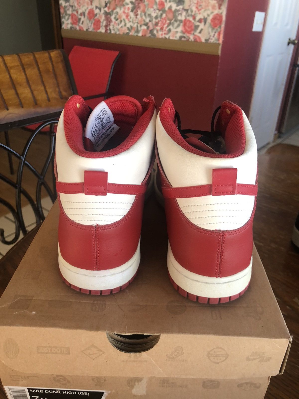 Nike × Vintage Vintage Nike Dunk High Size US 7 / EU 40 - 4 Thumbnail