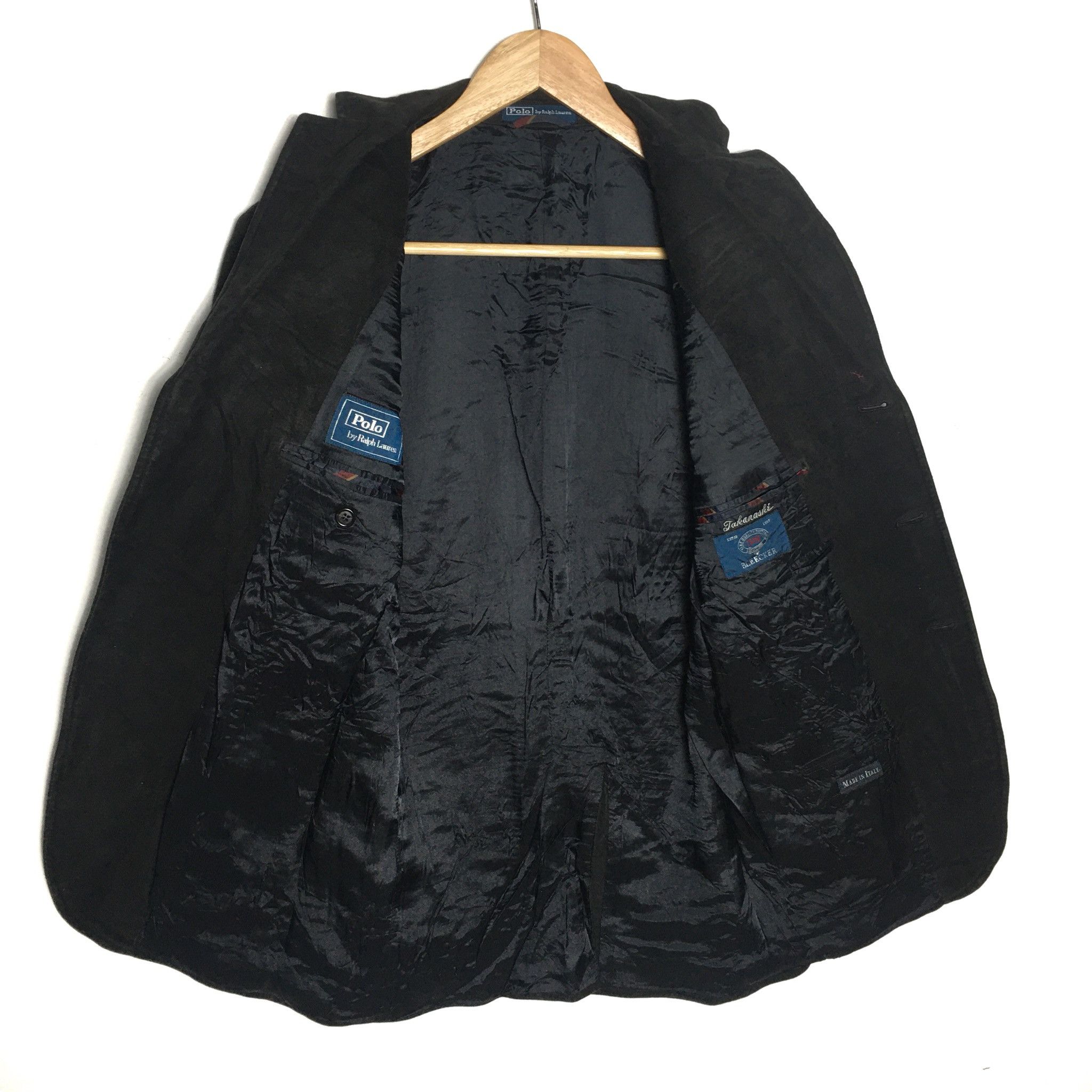 Polo Ralph Lauren Suede Bleecker Blazer Coat Designer