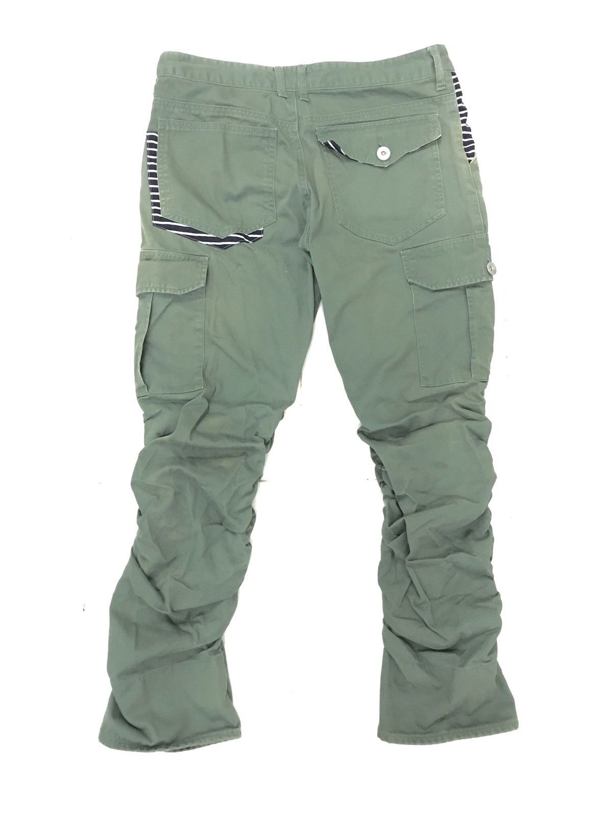 Hysteric Glamour × Japanese Brand × Vintage Green Bondage Pant Design Japanese Brand Size US 34 / EU 50 - 6 Thumbnail