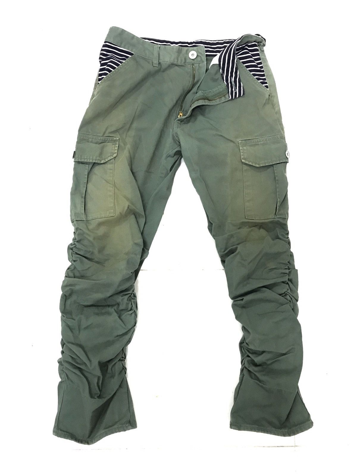 Hysteric Glamour × Japanese Brand × Vintage Green Bondage Pant Design Japanese Brand Size US 34 / EU 50 - 1 Thumbnail