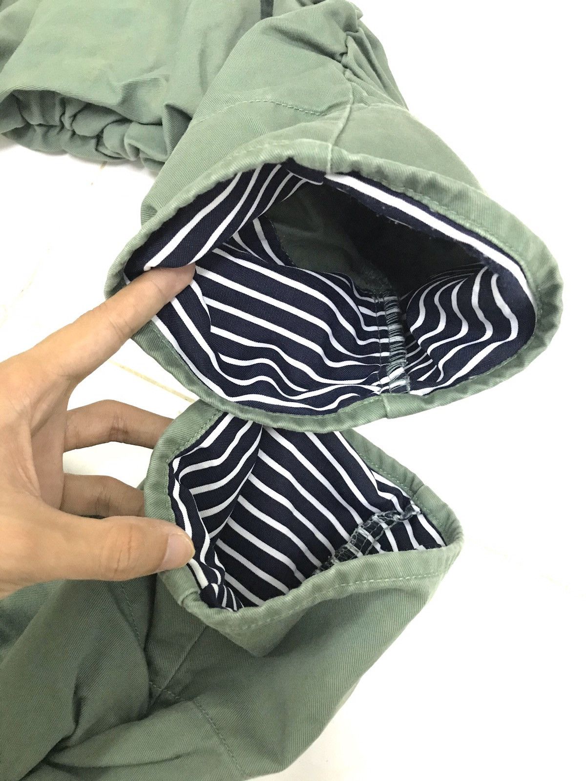 Hysteric Glamour × Japanese Brand × Vintage Green Bondage Pant Design Japanese Brand Size US 34 / EU 50 - 7 Thumbnail