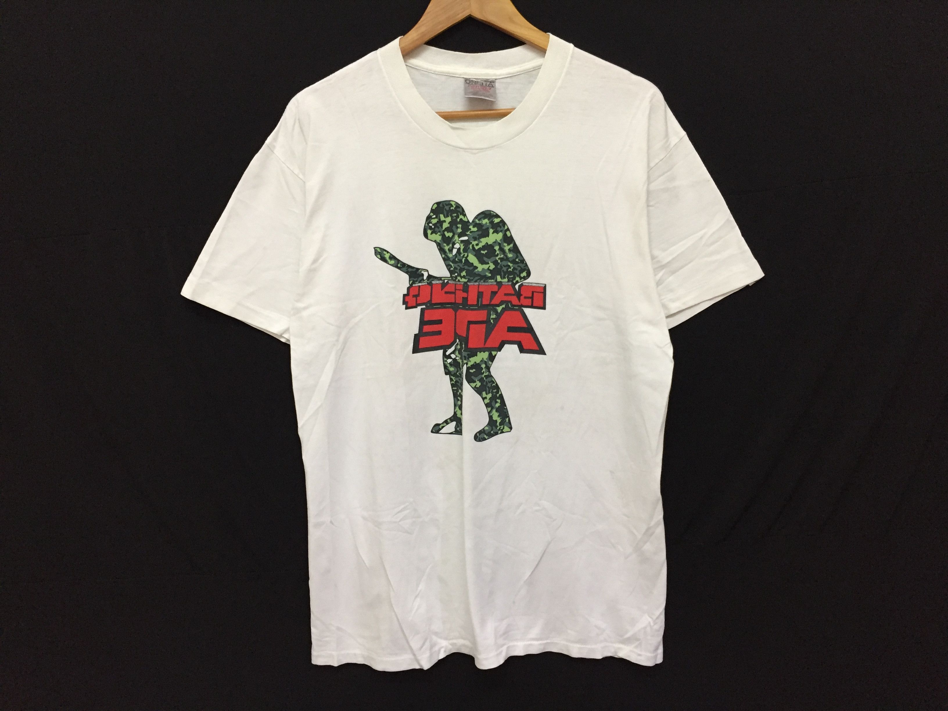 Bape 1995 Oneita Foot Soldier Tee Size US M / EU 48-50 / 2 - 2 Thumbnail