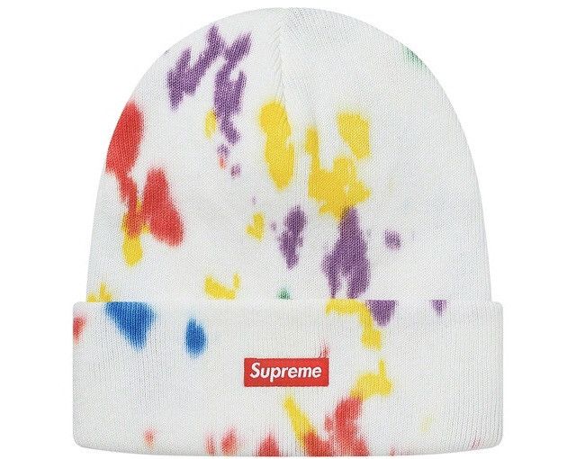 Supreme Splatter Dyed Beanie Grailed