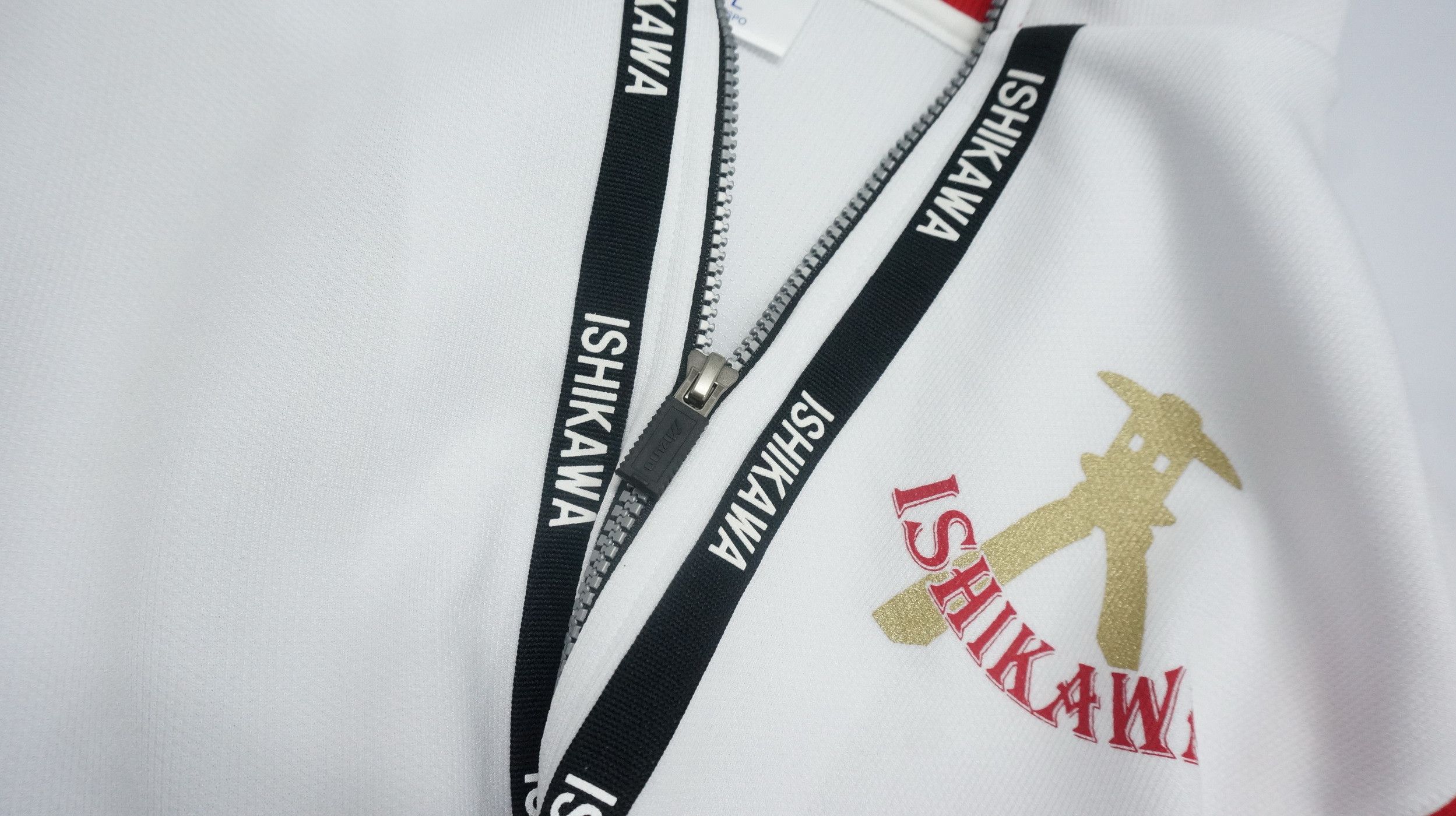 Japanese Brand Vintage Mizuno ISHIKAWA Spellout Polyester Zipper Jacket Size US M / EU 48-50 / 2 - 10 Thumbnail