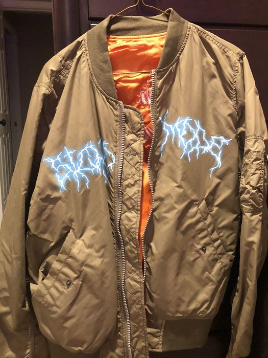 Sicko mode shop bomber jacket