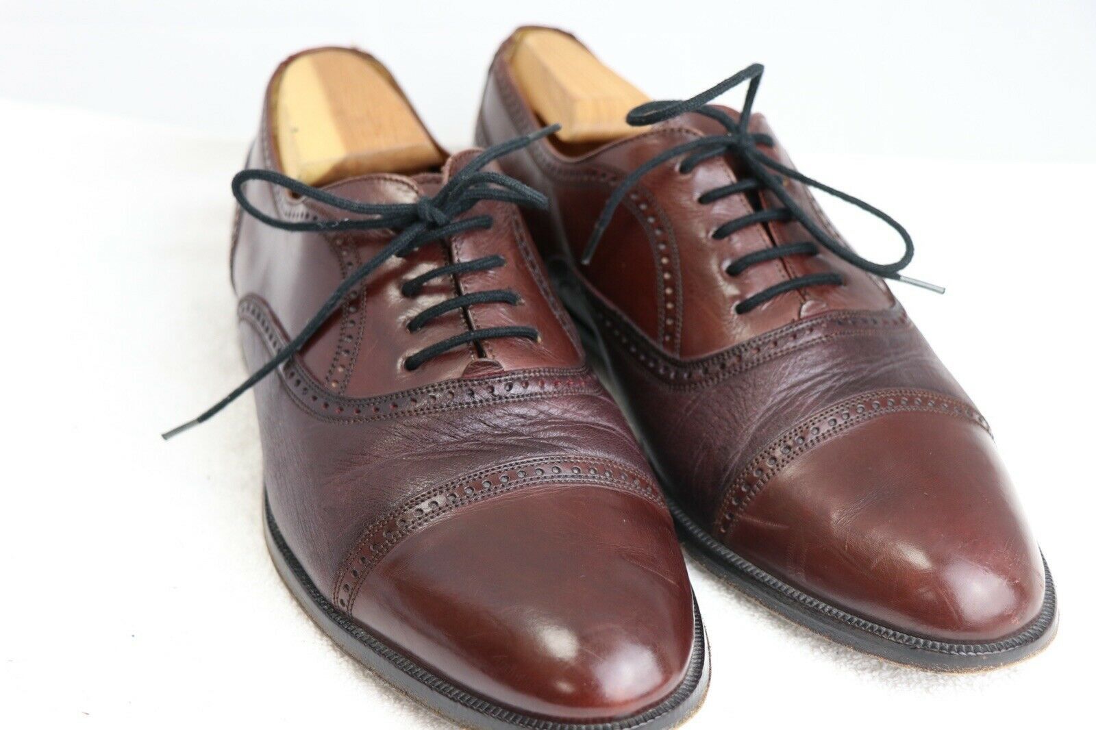 Mezlan Mezlan Florence Cap Toe Leather Oxfords | Grailed