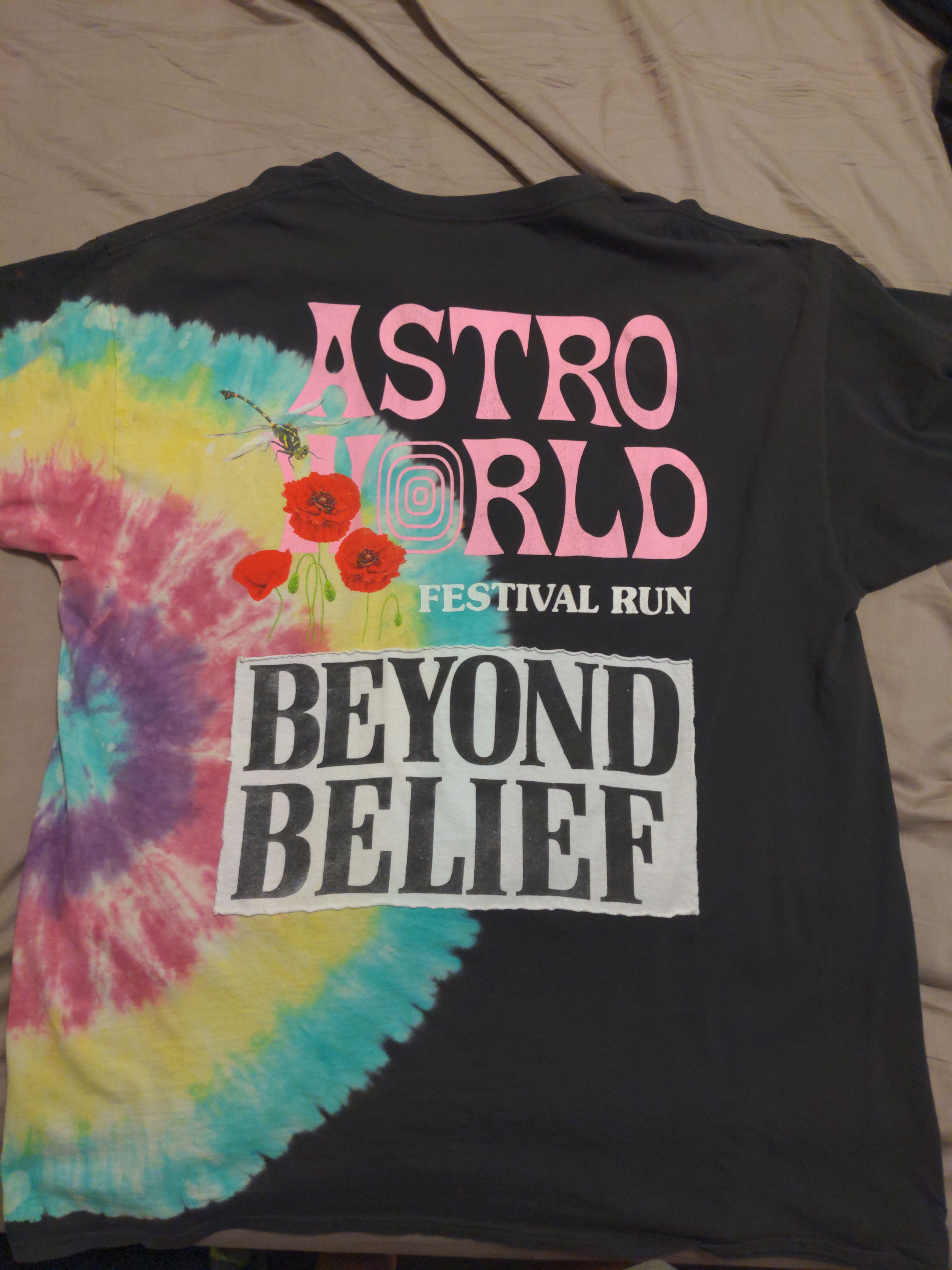 astroworld beyond belief t shirt