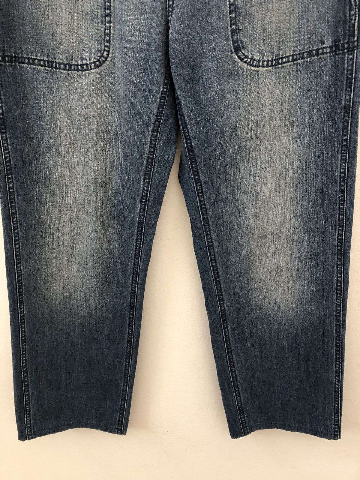 Indigo × JW Anderson J.W.Anderson X Uniqlo Collabs Indigo Denim Pant Size US 30 / EU 46 - 3 Thumbnail
