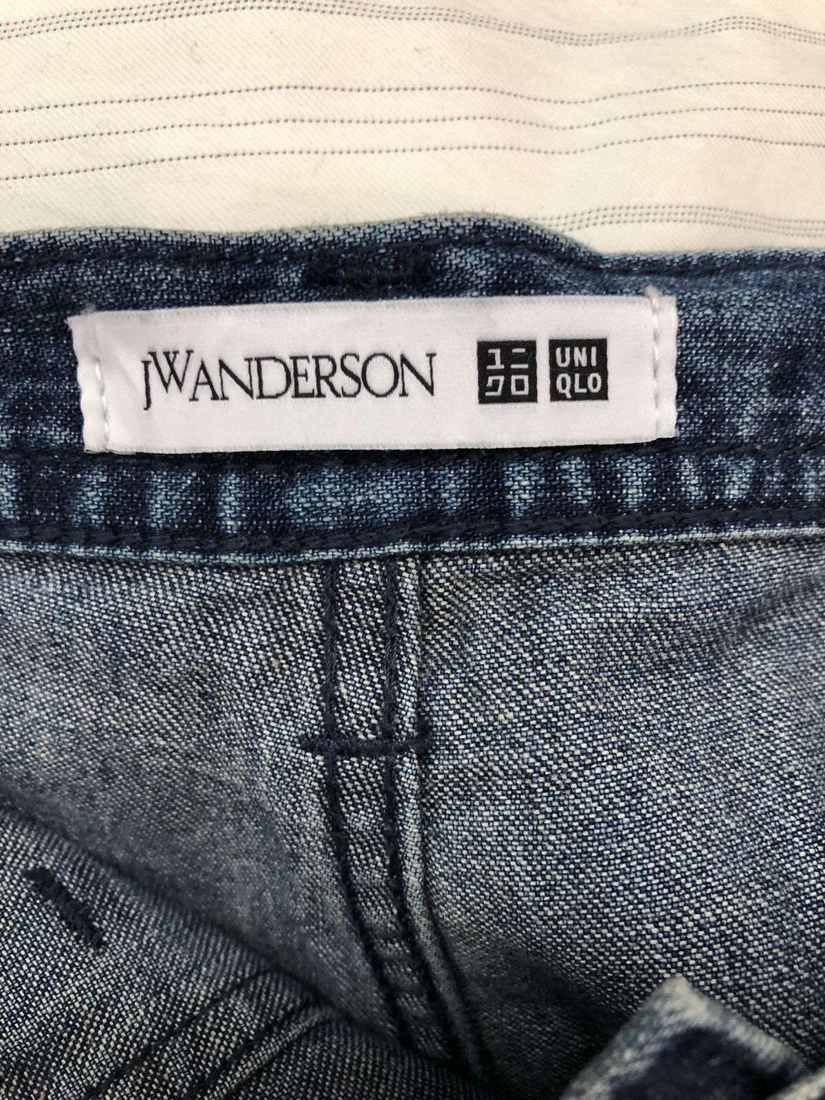 Indigo × JW Anderson J.W.Anderson X Uniqlo Collabs Indigo Denim Pant Size US 30 / EU 46 - 11 Thumbnail