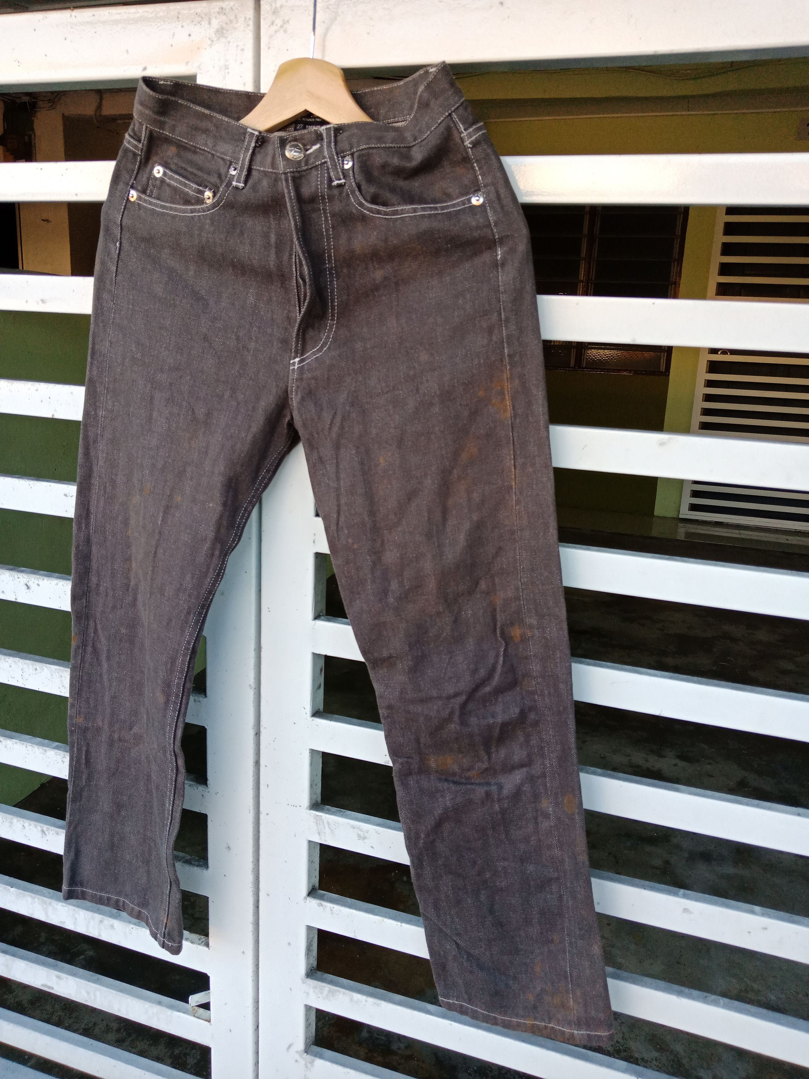 A.P.C. APC Bootleg Selvedge Rusty Denim Size US 26 / EU 42 - 3 Thumbnail