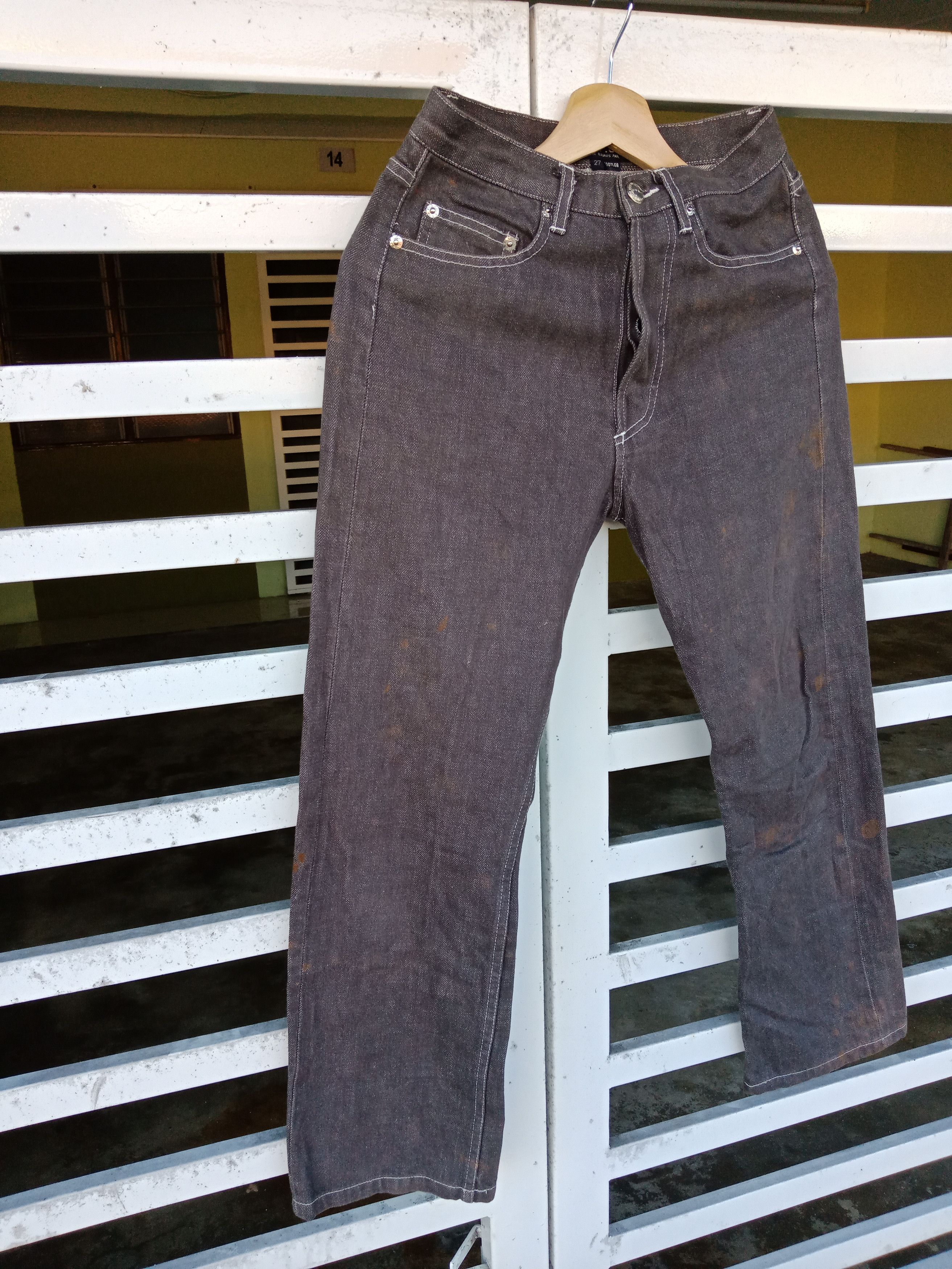 A.P.C. APC Bootleg Selvedge Rusty Denim Size US 26 / EU 42 - 4 Thumbnail