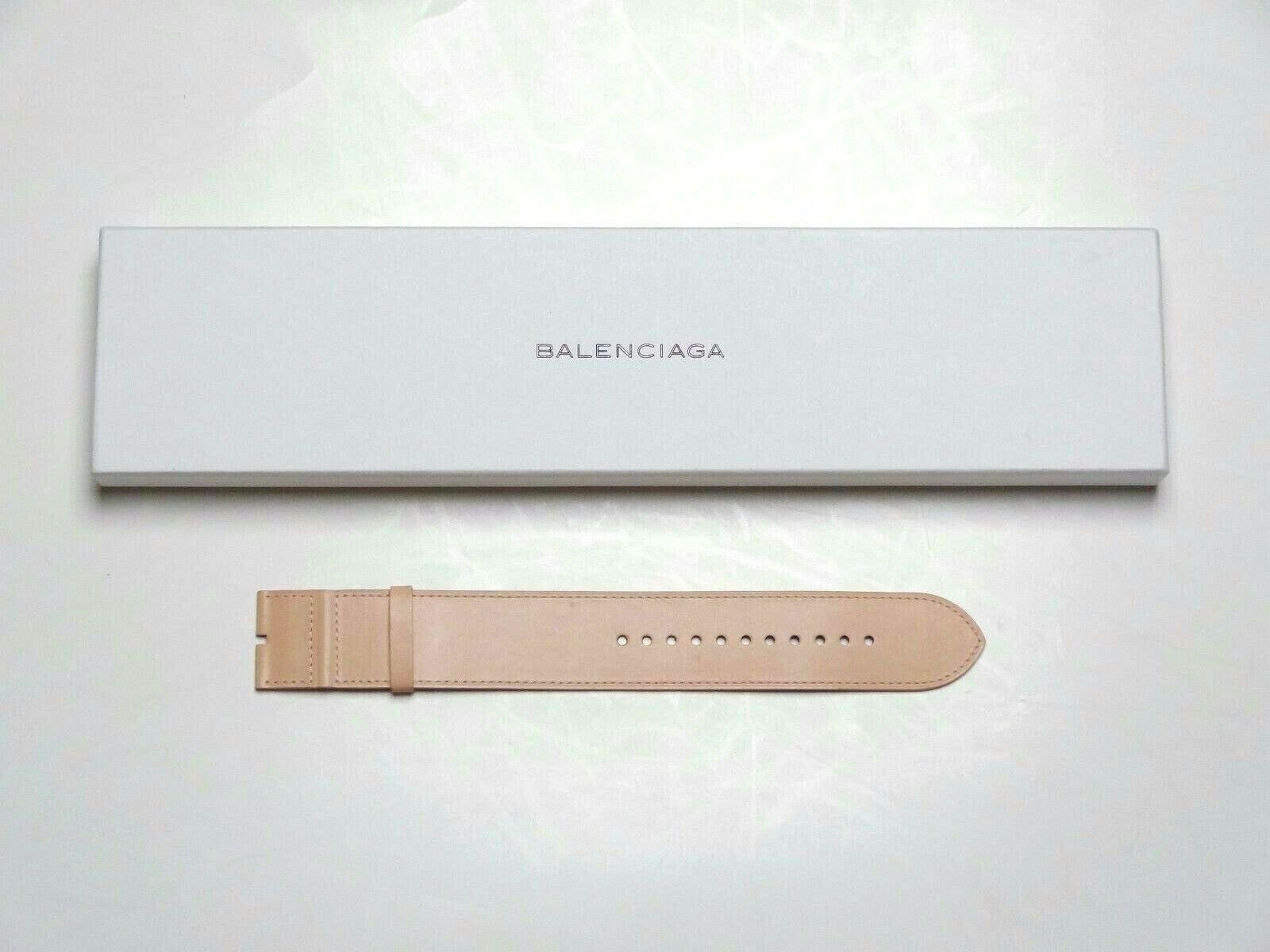 Balenciaga Peach Calfskin Leather Wristband Bracelet Cuff Size ONE SIZE - 5 Thumbnail