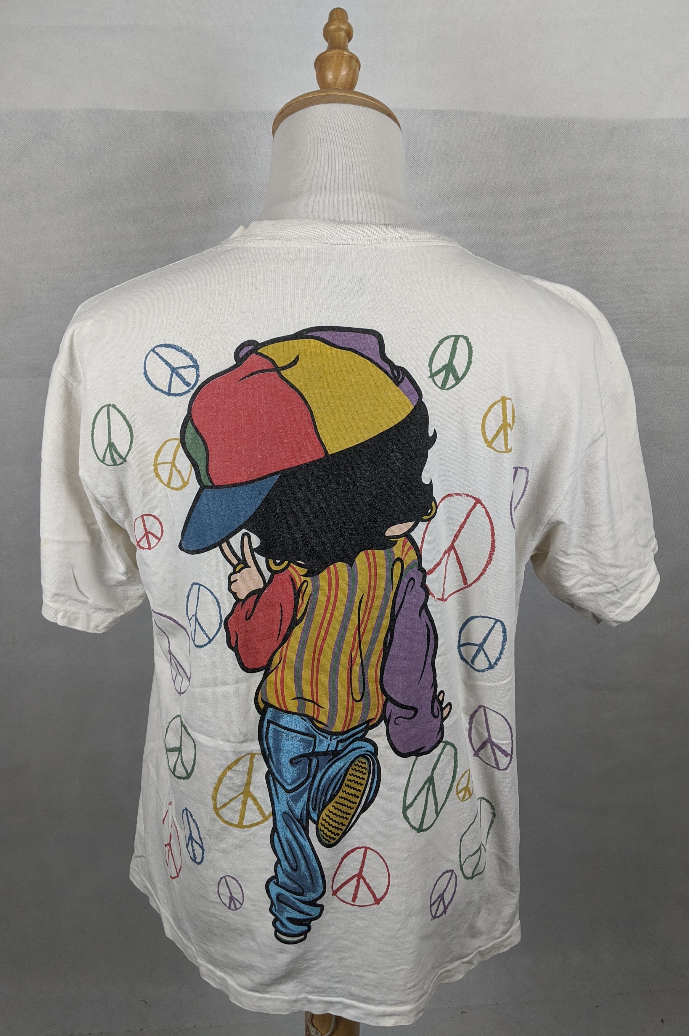 Cartoon Network × Vintage Vintage Betty Boop Shirt 90s Peace